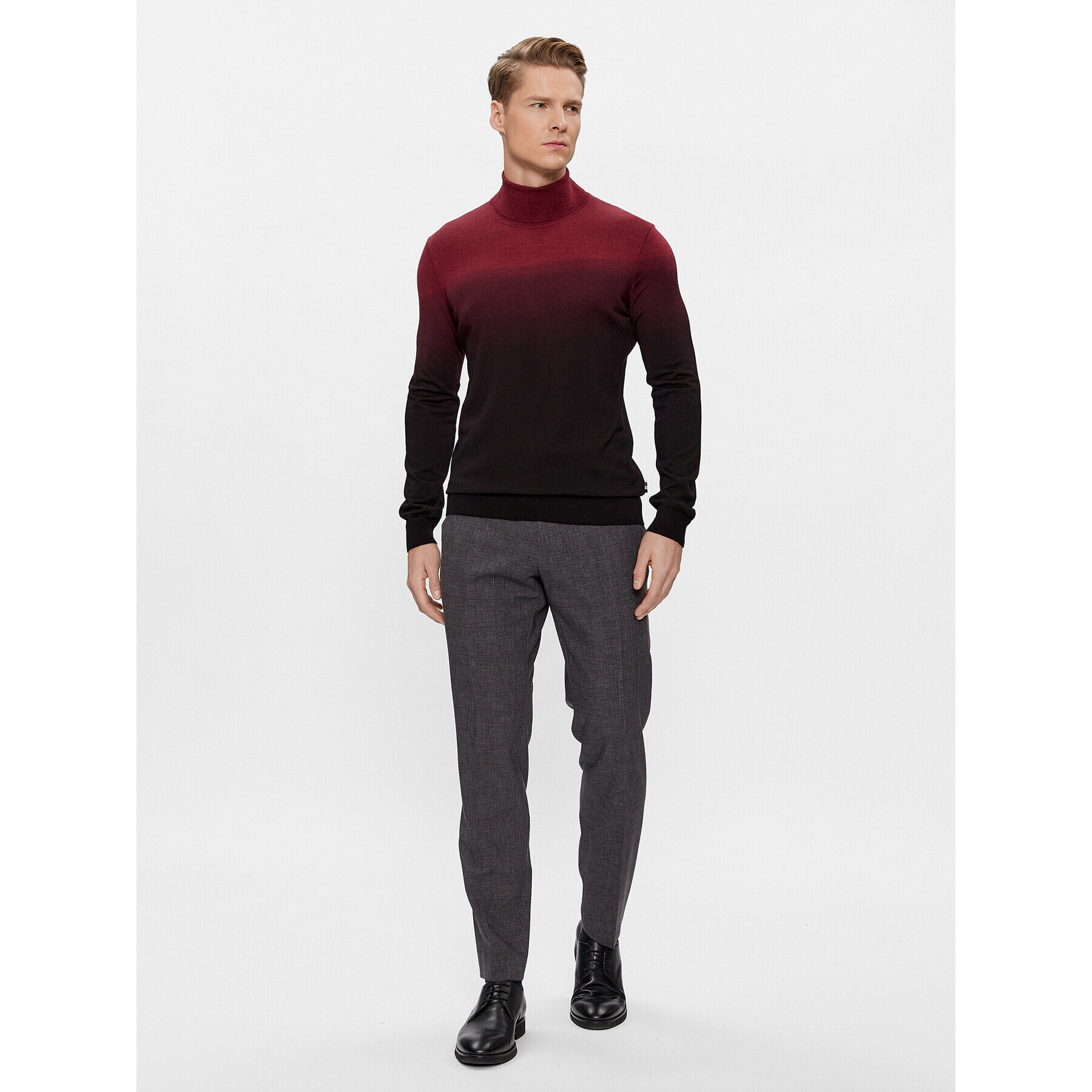 Boss Поло Mandato 50500669 Червен Regular Fit - Pepit.bg