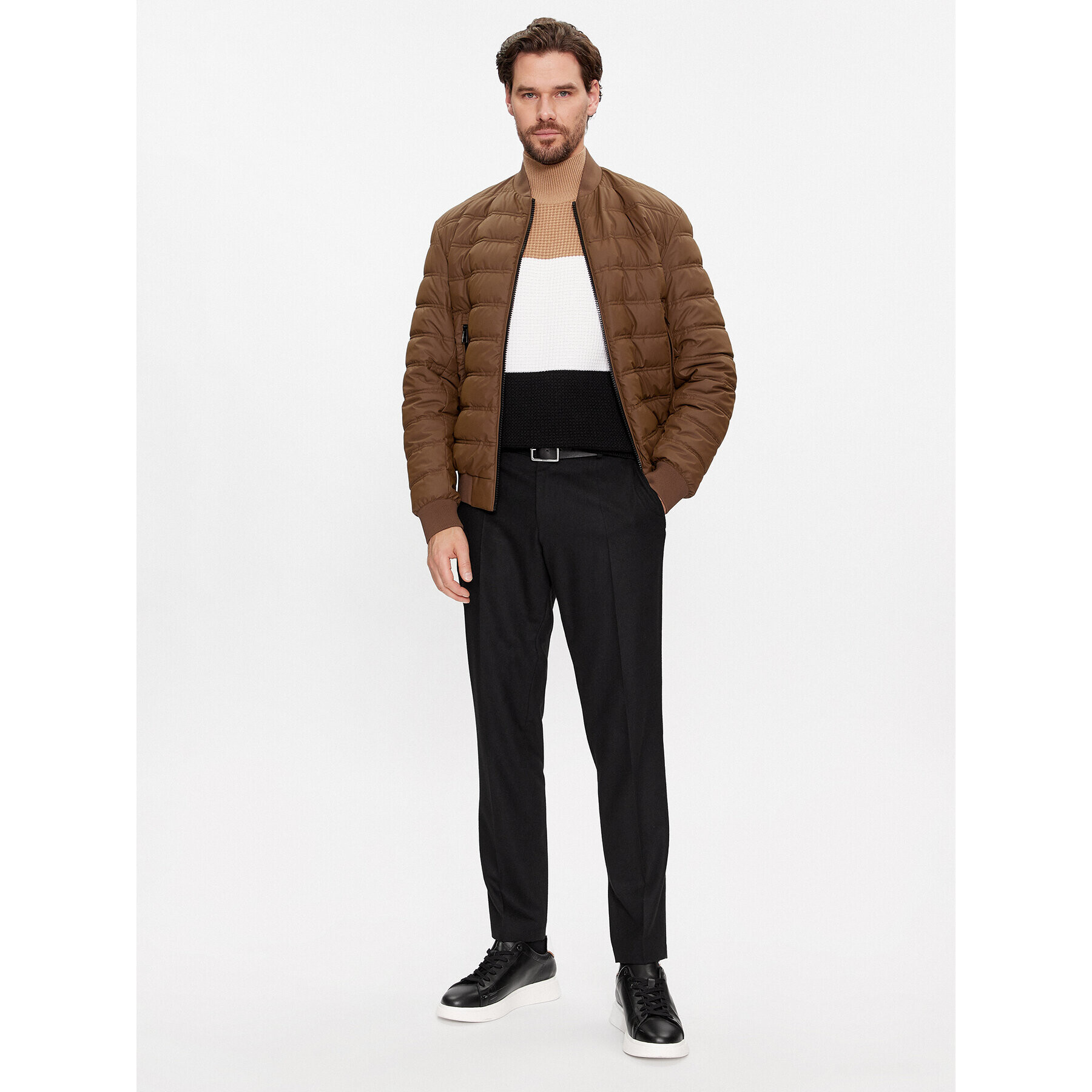 Boss Поло Maurelio 50500656 Черен Regular Fit - Pepit.bg