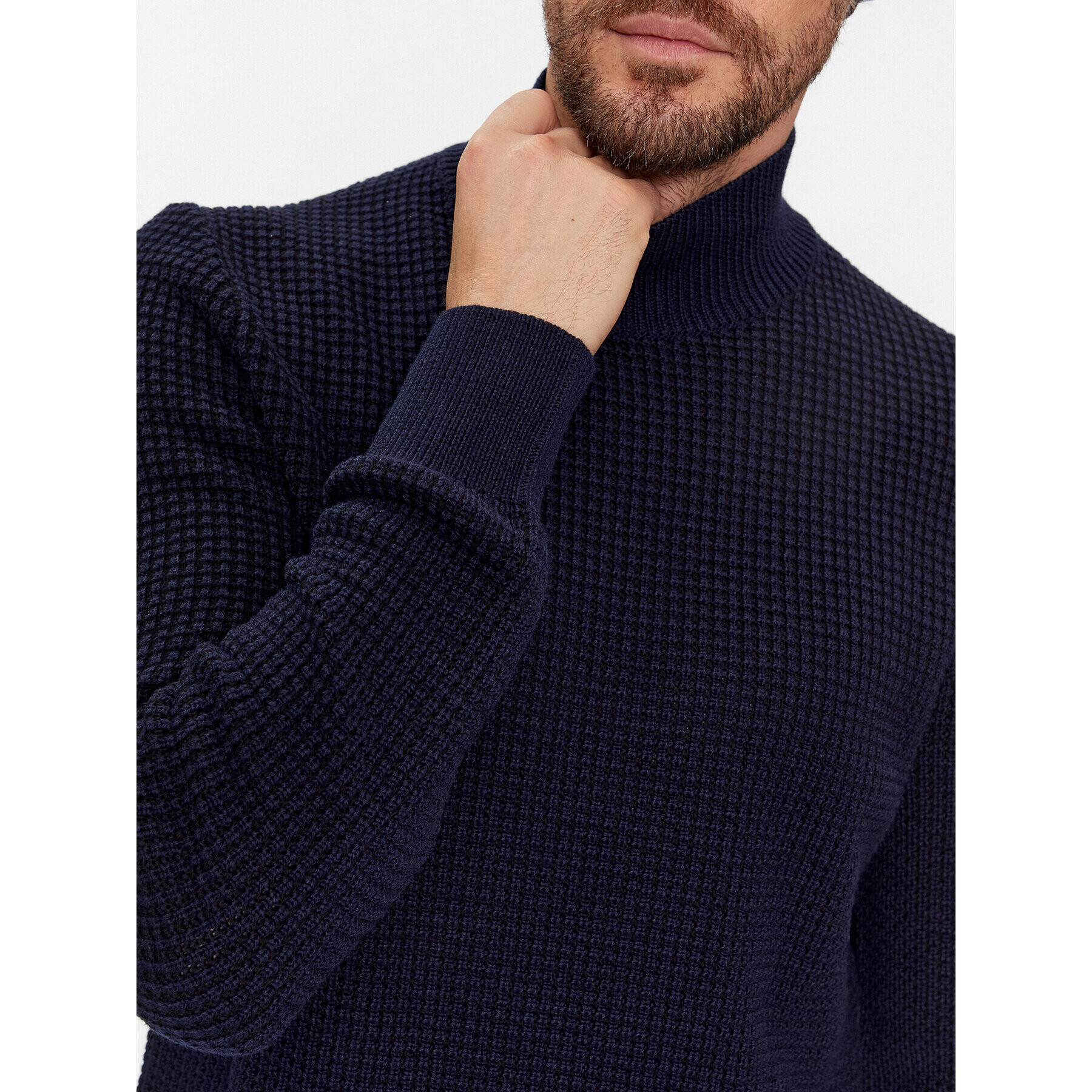 Boss Поло Maurelio 50500656 Тъмносин Regular Fit - Pepit.bg