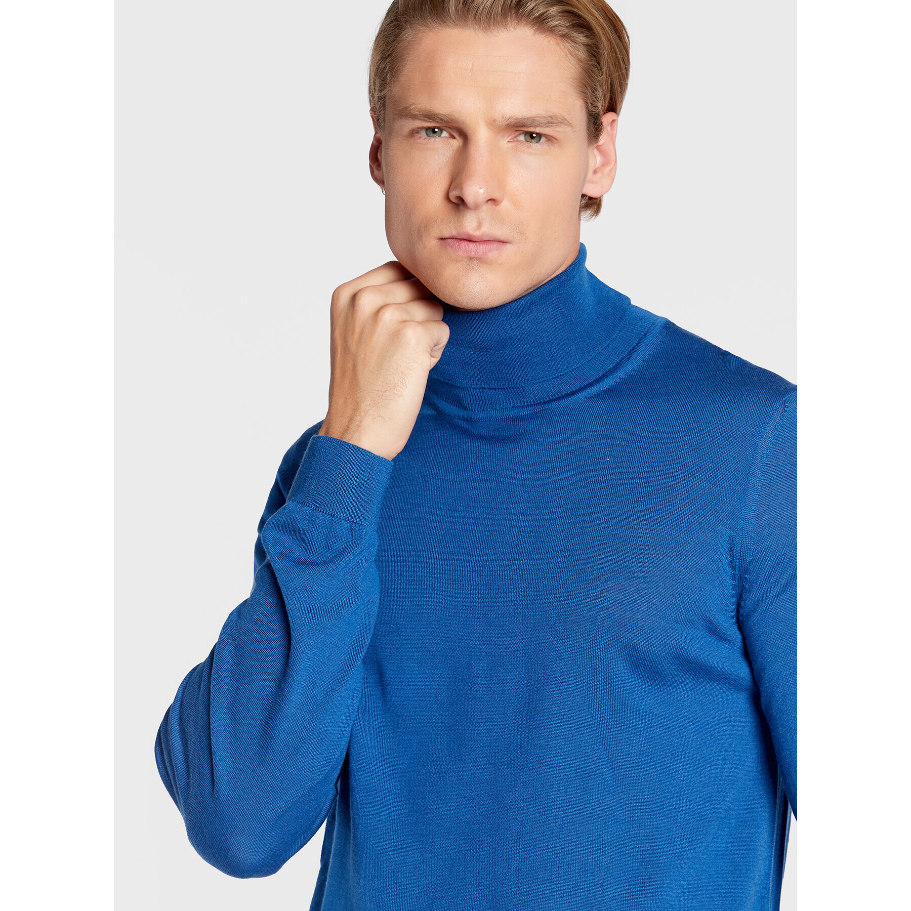 Boss Поло Musso-P 50468262 Син Slim Fit - Pepit.bg