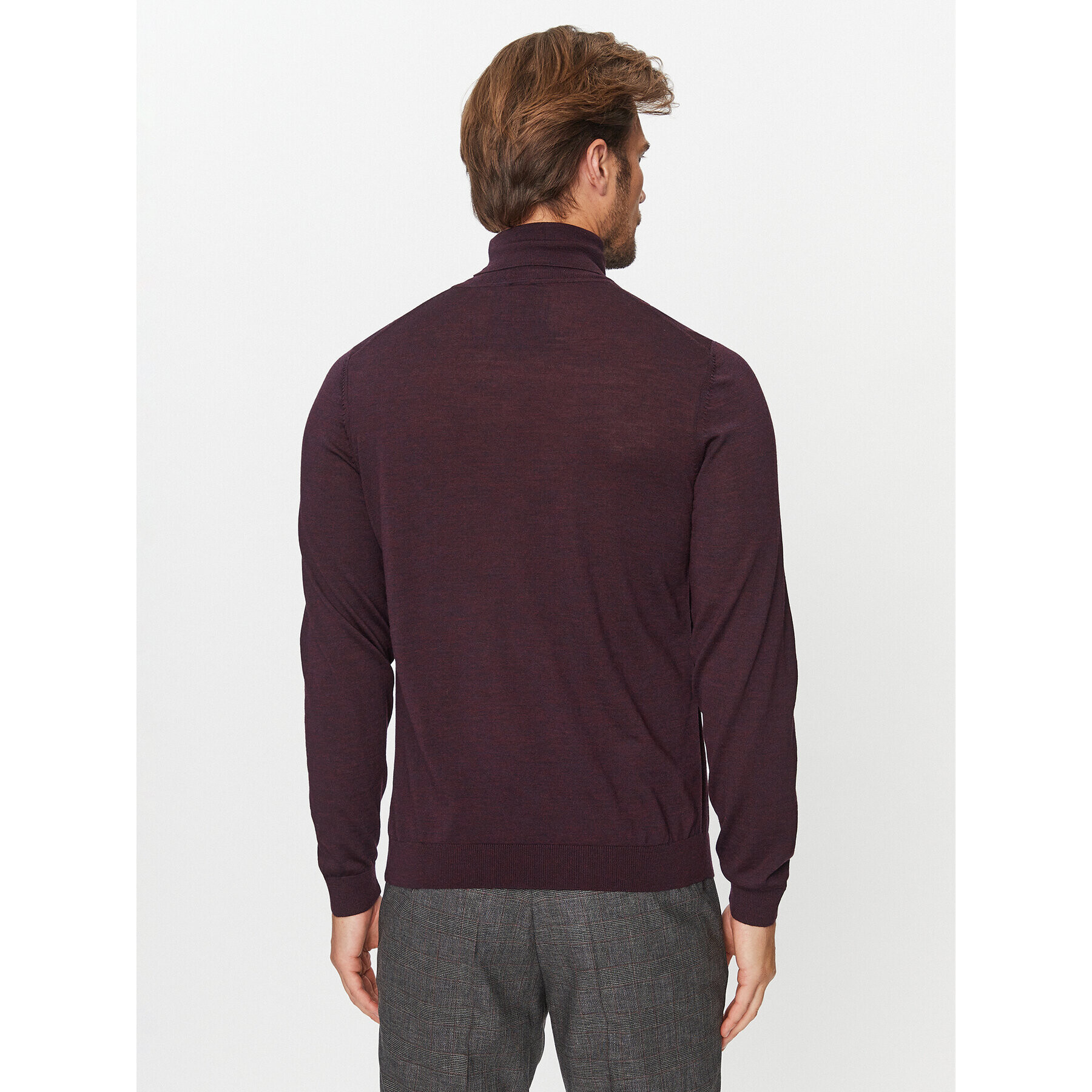 Boss Поло Musso-P DARK RED Бордо Regular Fit - Pepit.bg