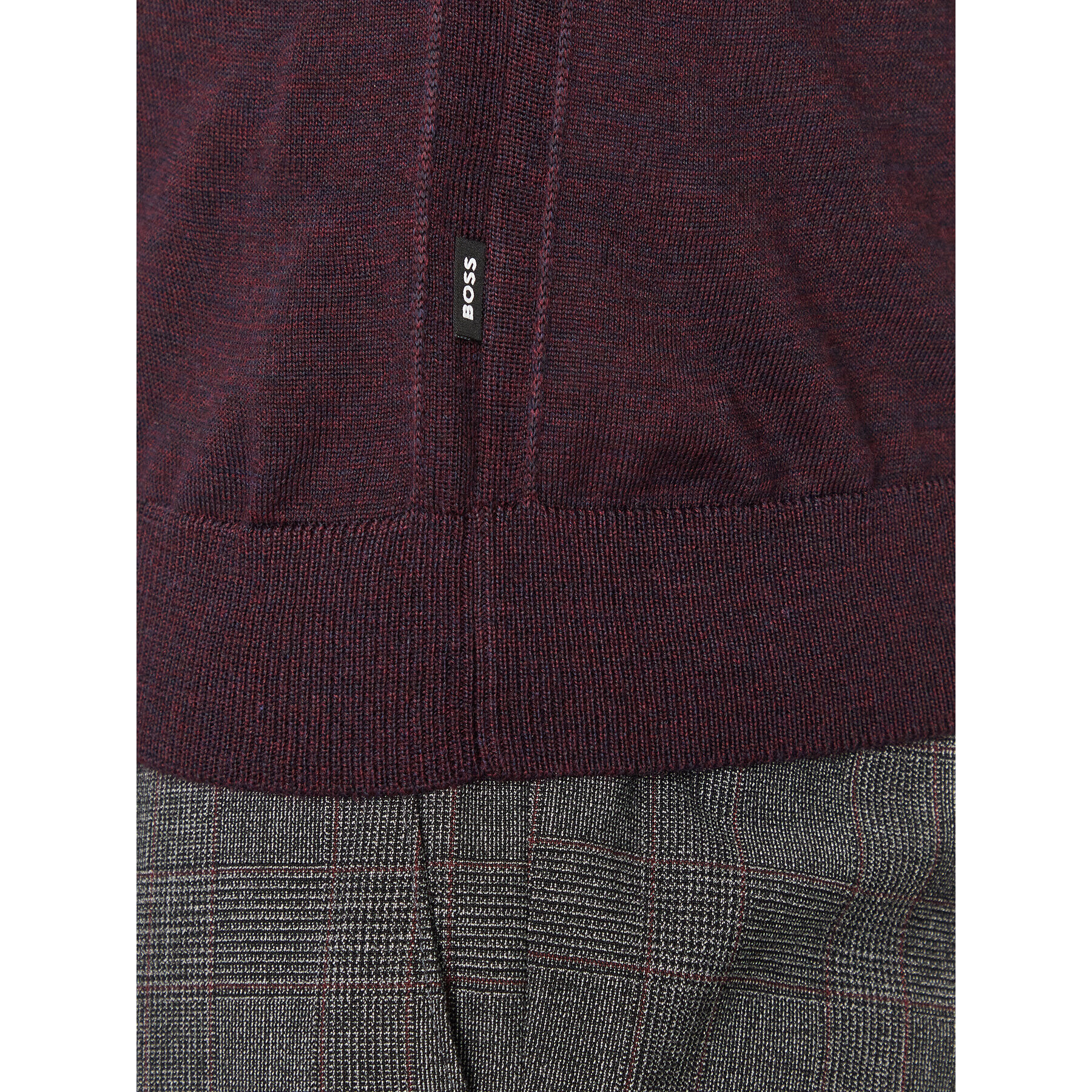 Boss Поло Musso-P DARK RED Бордо Regular Fit - Pepit.bg