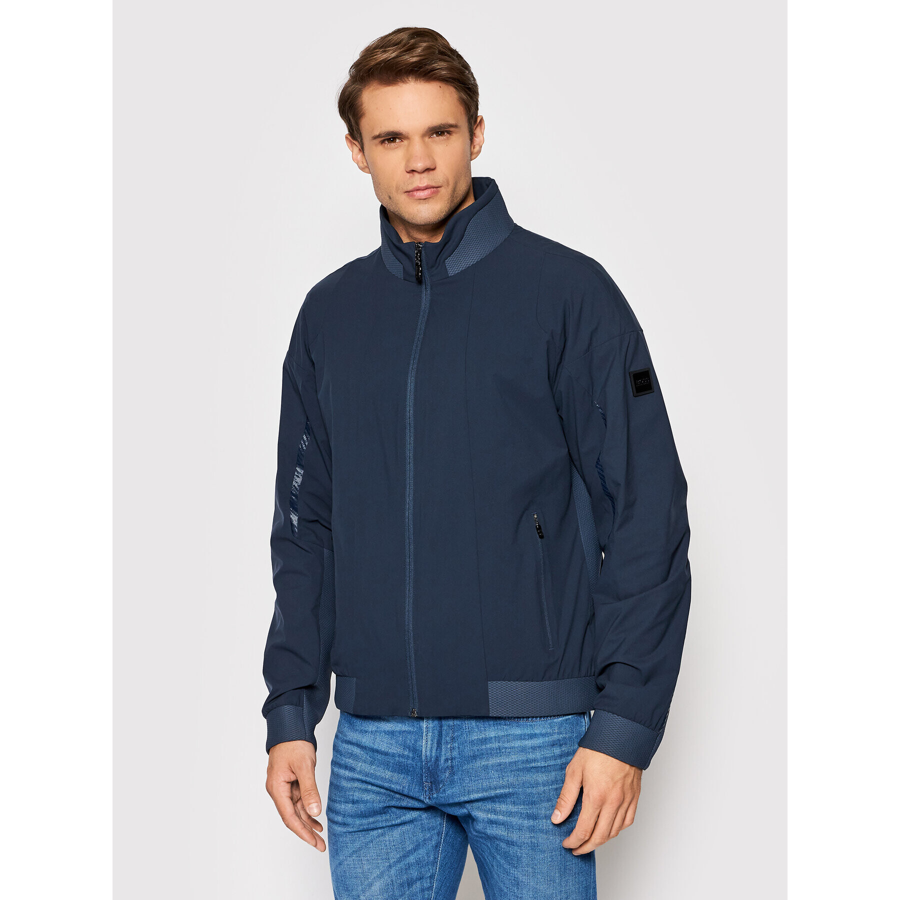 Boss Преходно яке J Taurus 50452079 Тъмносин Regular Fit - Pepit.bg