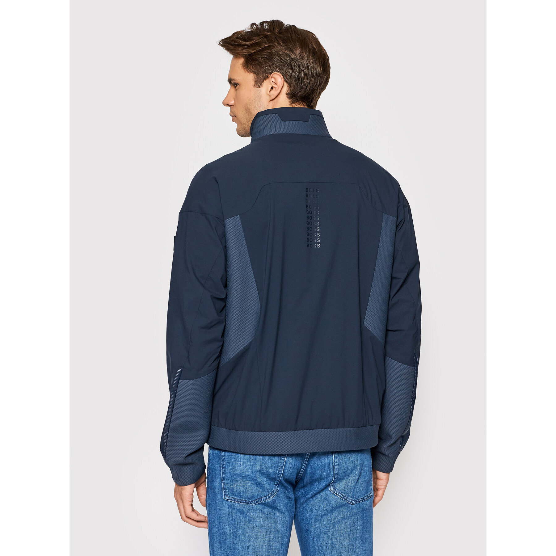 Boss Преходно яке J Taurus 50452079 Тъмносин Regular Fit - Pepit.bg
