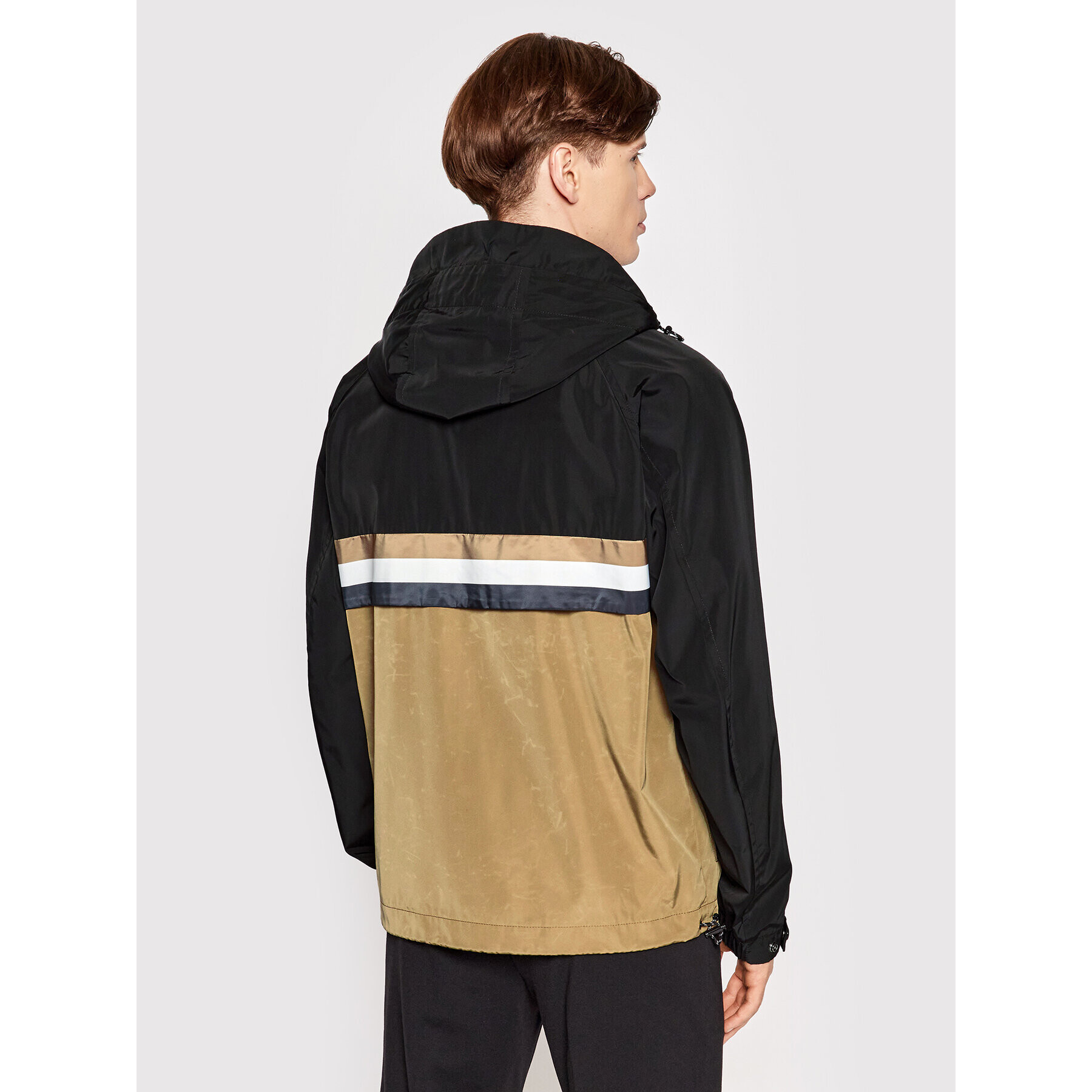 Boss Преходно яке Jacke 50464306 Черен Regular Fit - Pepit.bg