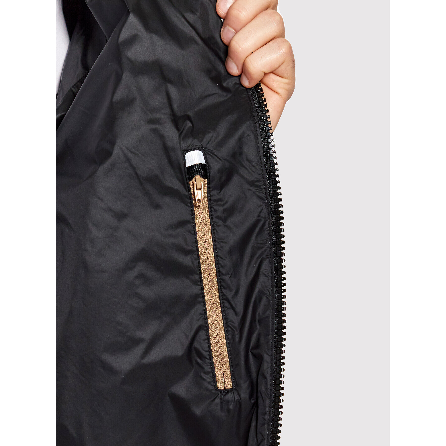 Boss Преходно яке Jacke 50464306 Черен Regular Fit - Pepit.bg