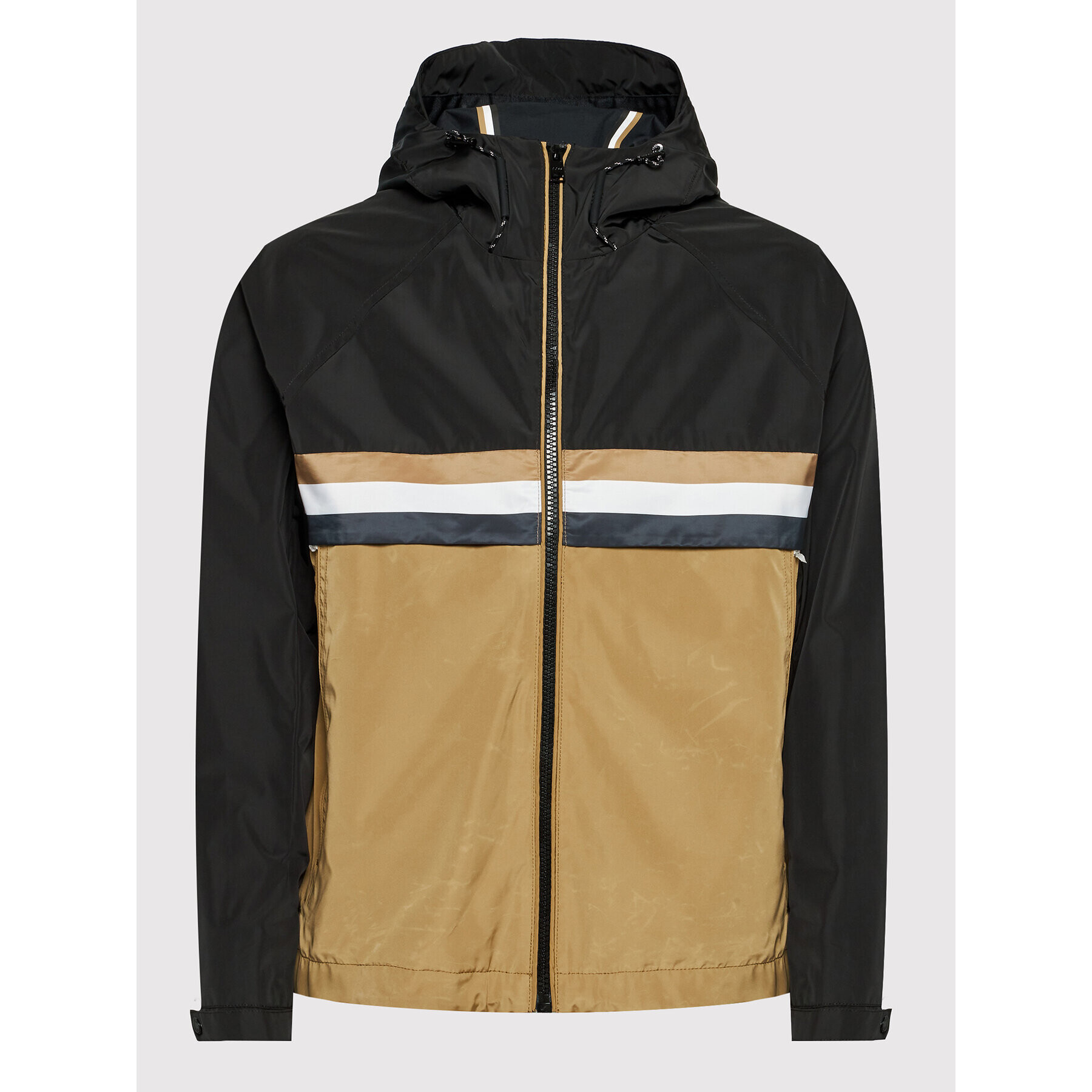 Boss Преходно яке Jacke 50464306 Черен Regular Fit - Pepit.bg