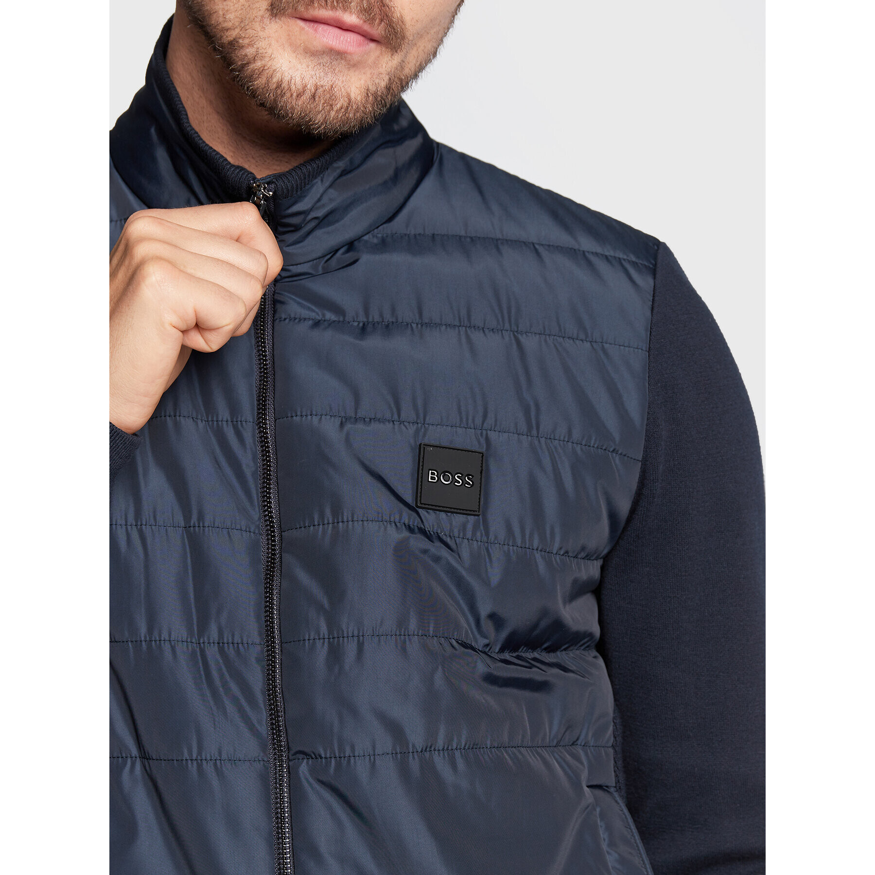 Boss Преходно яке Lavando 50477345 Тъмносин Regular Fit - Pepit.bg