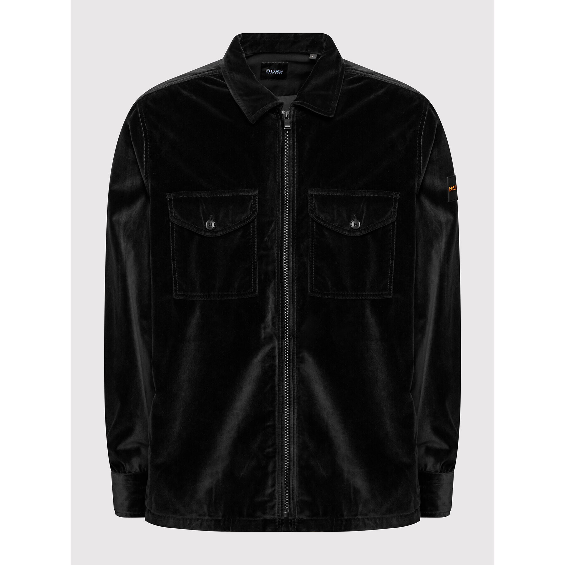 Boss Преходно яке Lovel-Zip_7 50462743 Черен Regular Fit - Pepit.bg