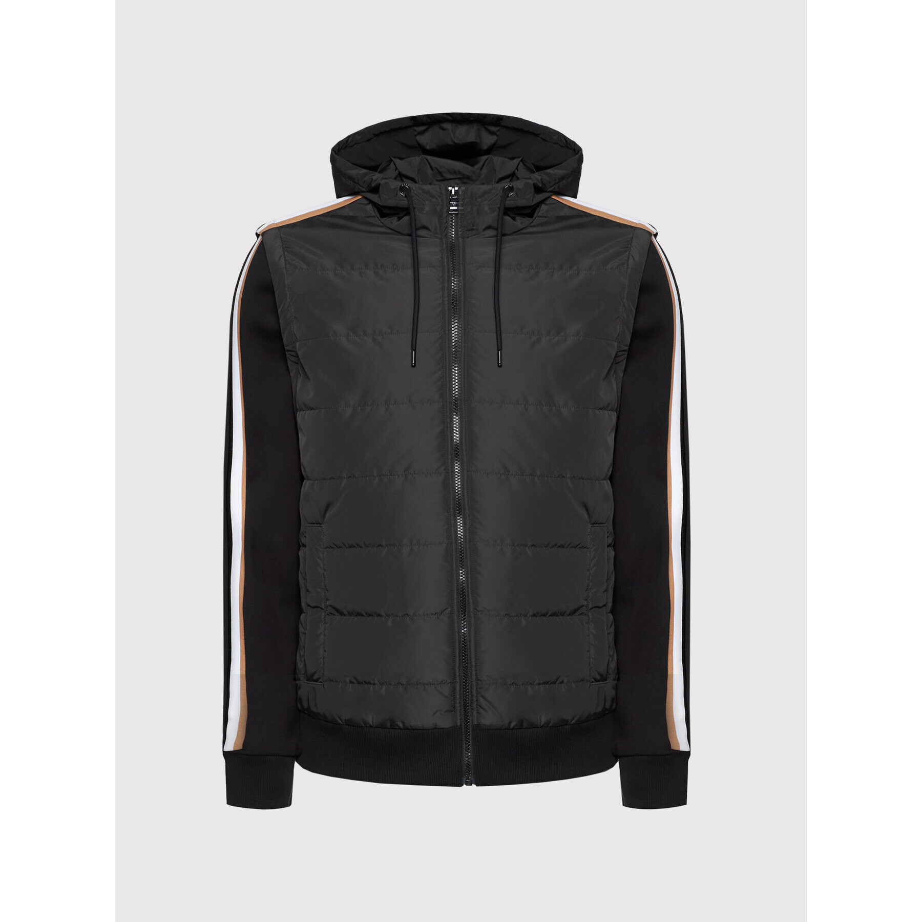 Boss Преходно яке Sommers 16 50471860 Черен Regular Fit - Pepit.bg