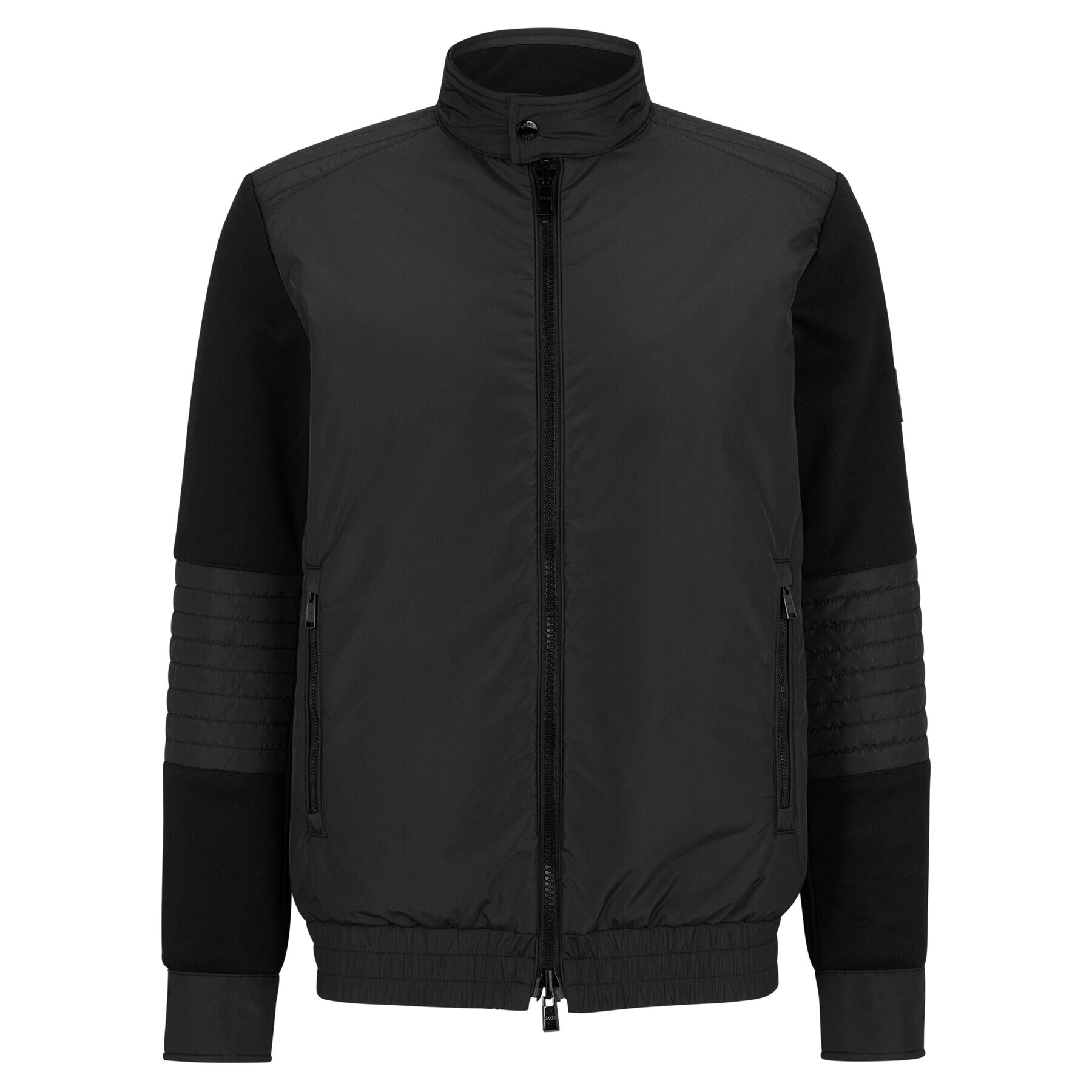 Boss Преходно яке 50481756 Черен Regular Fit - Pepit.bg