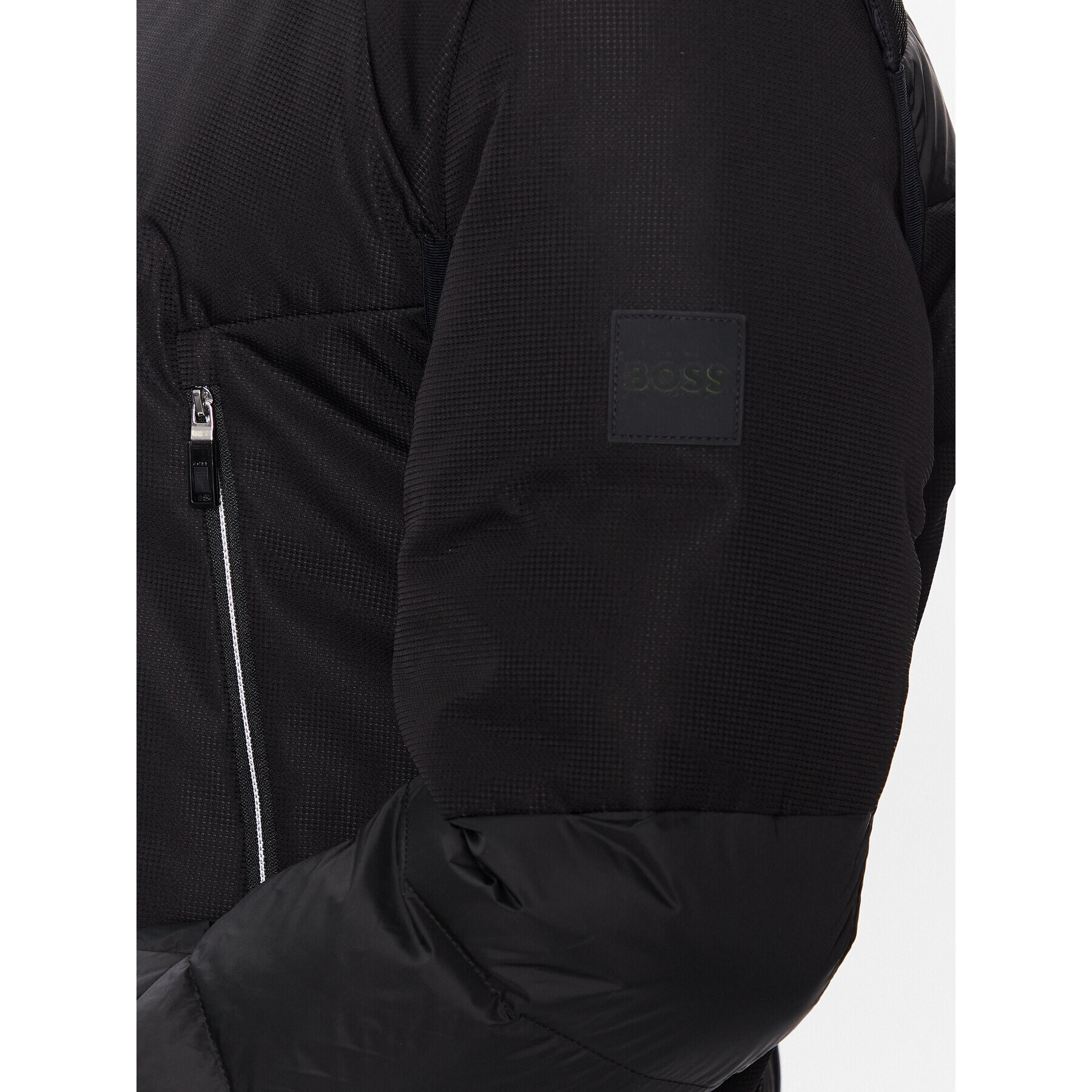 Boss Преходно яке 50482326 Черен Regular Fit - Pepit.bg