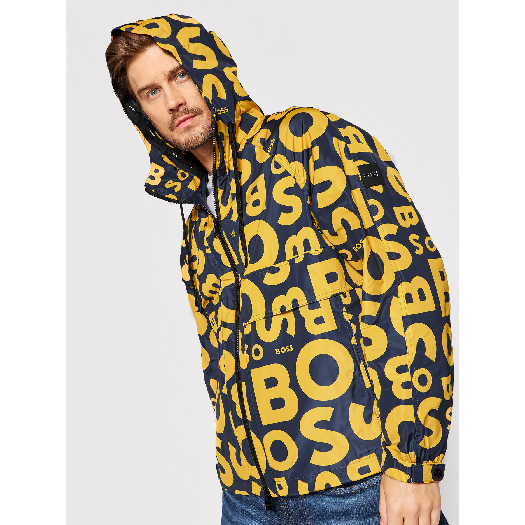 Boss Преходно яке Channing1 50472295 Цветен Regular Fit - Pepit.bg
