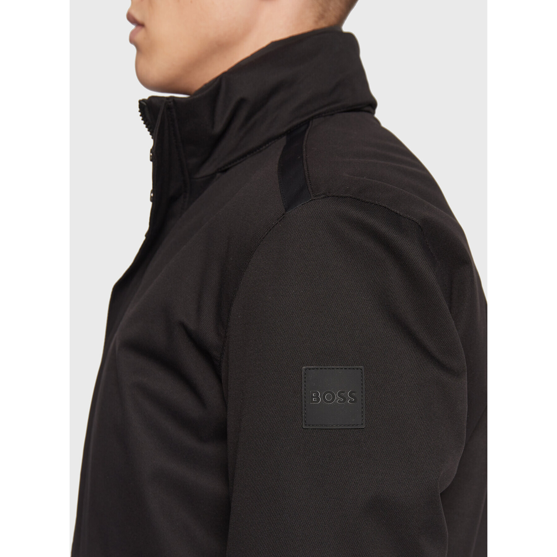 Boss Преходно яке Cundel 50481131 Черен Regular Fit - Pepit.bg