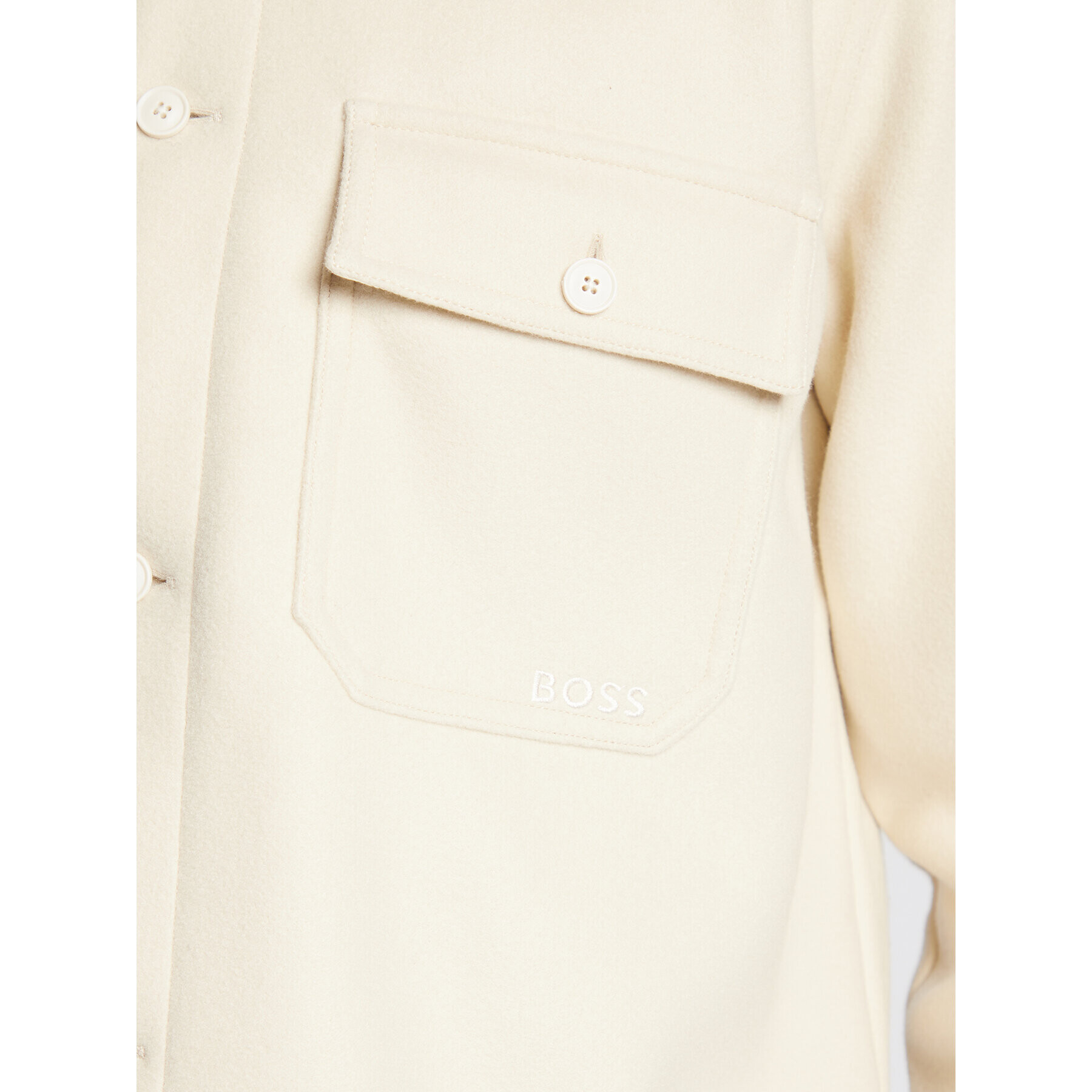Boss Преходно яке Lovvo 50476051 Бежов Regular Fit - Pepit.bg