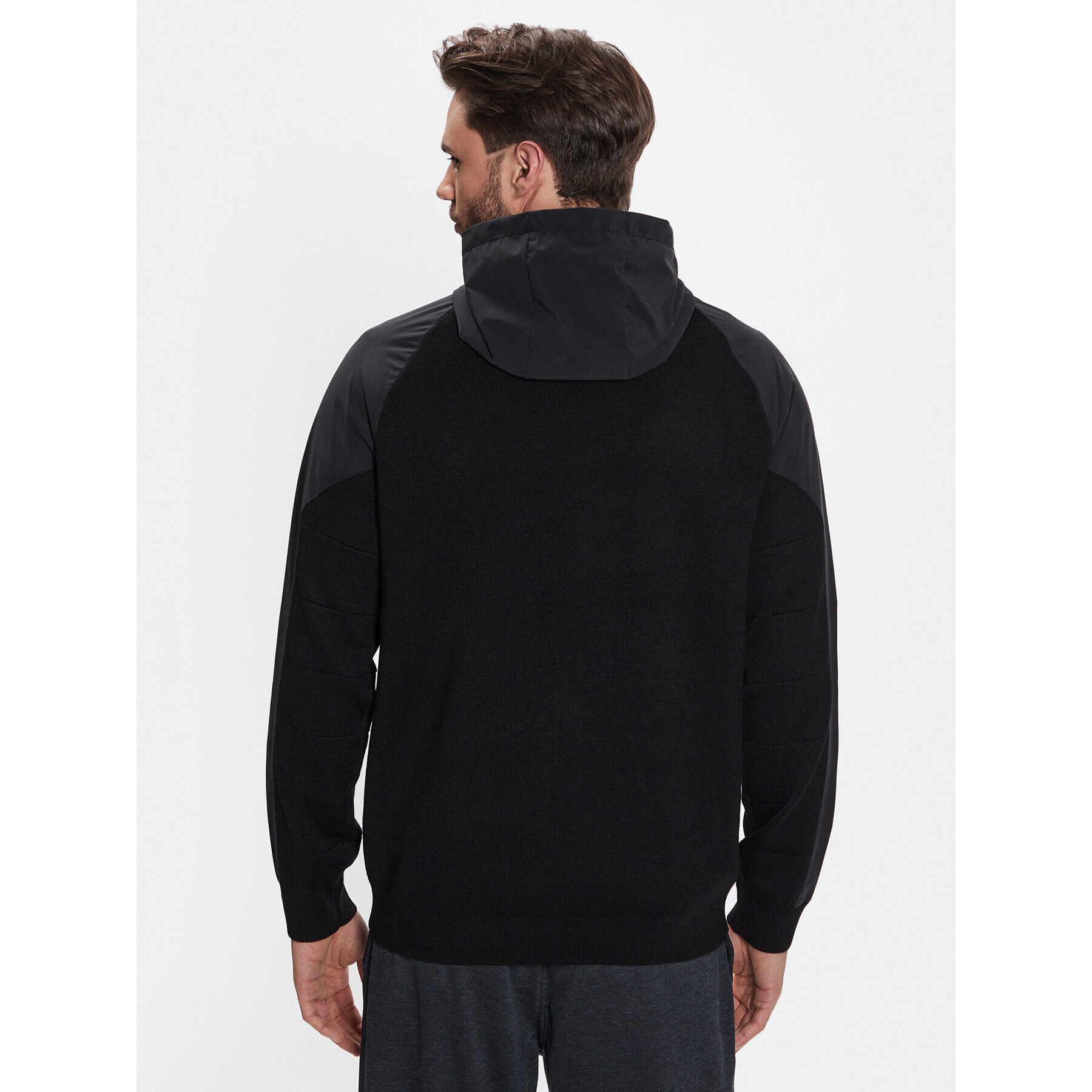 Boss Преходно яке Marlan 50482404 Черен Relaxed Fit - Pepit.bg