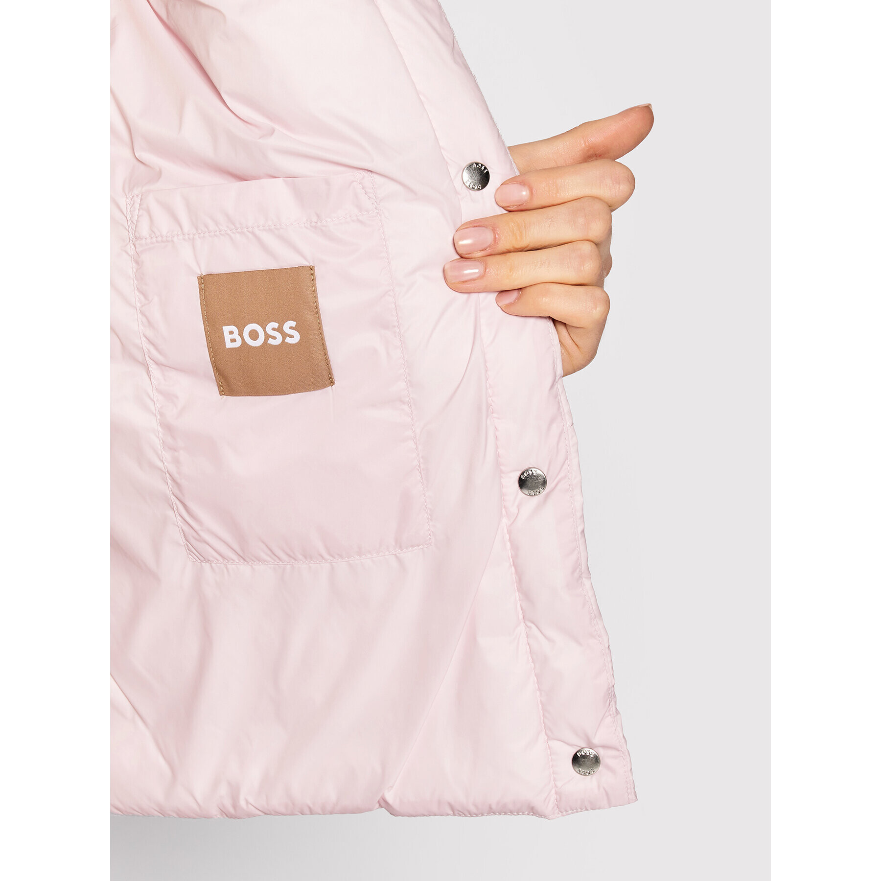 Boss Преходно яке Palisara 50473294 Розов Regular Fit - Pepit.bg