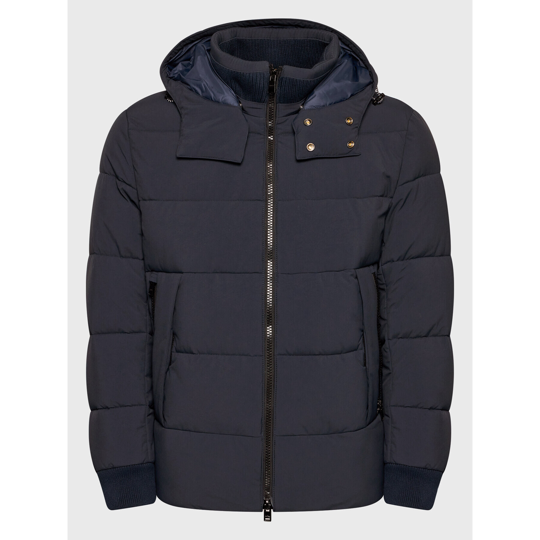 Boss Пухено яке Corleon1 50478378 Тъмносин Regular Fit - Pepit.bg