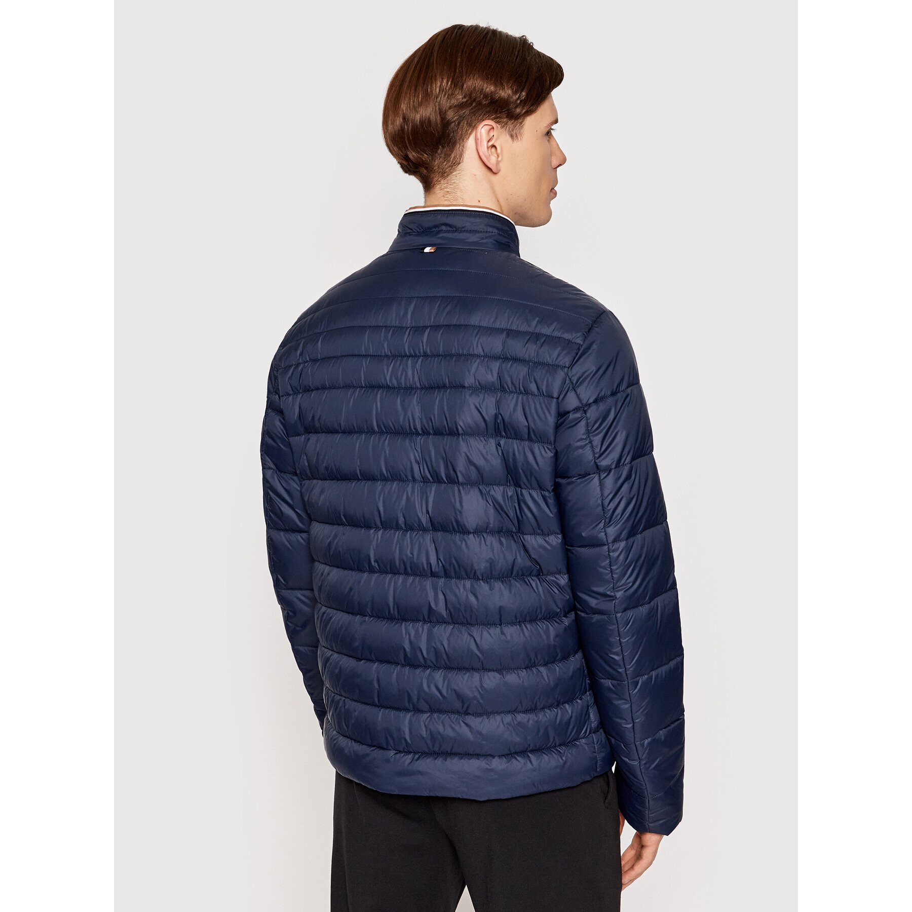 Boss Пухено яке Darolus 50464308 Тъмносин Regular Fit - Pepit.bg