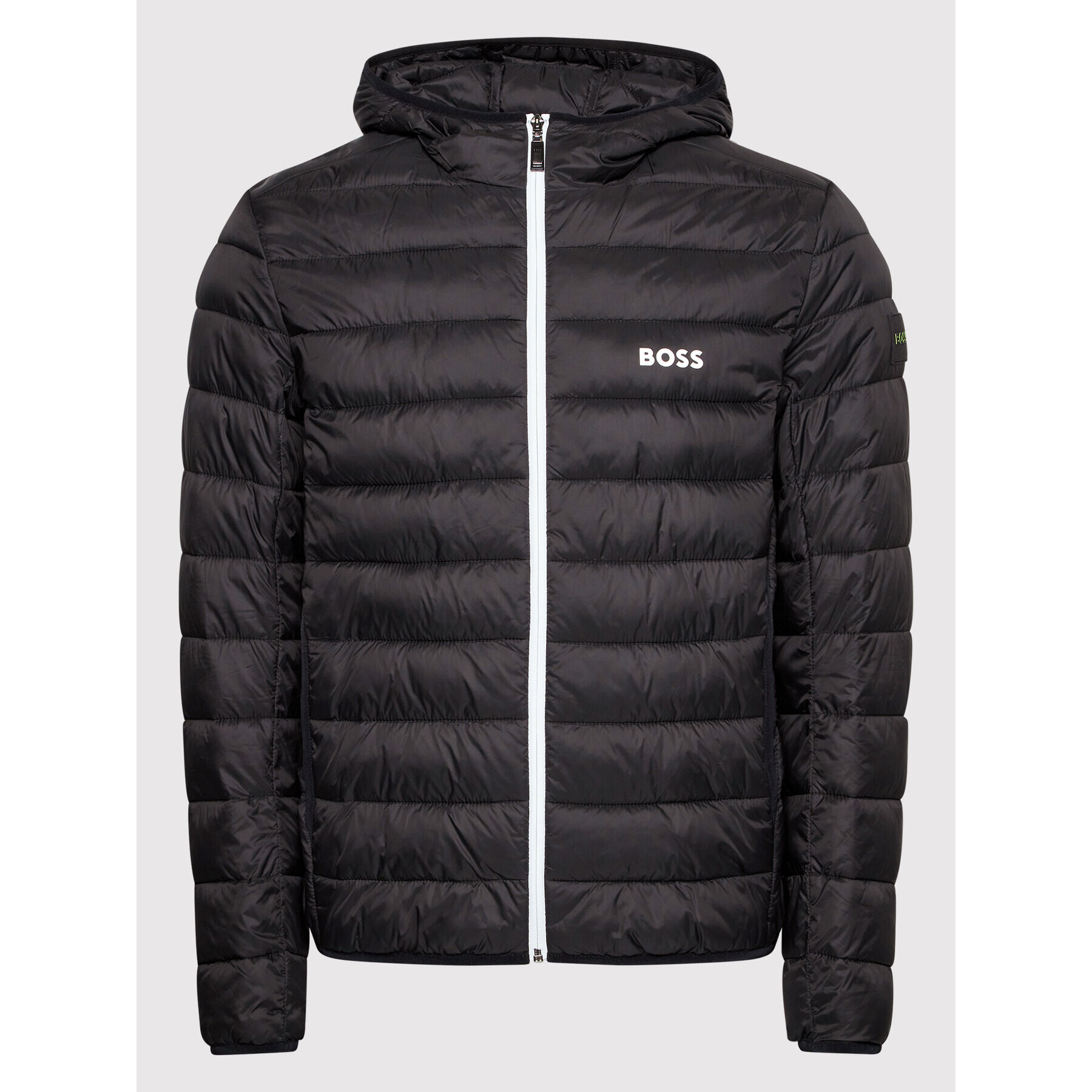 Boss Пухено яке J_Thor 50472472 Черен Regular Fit - Pepit.bg