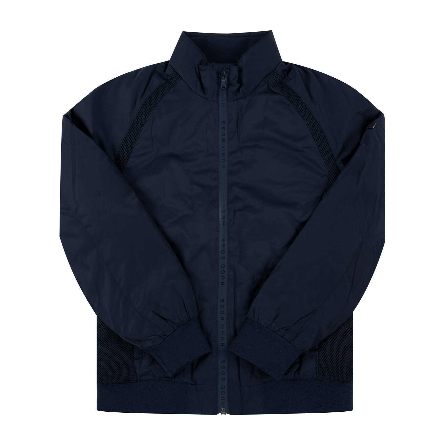 Boss Пухено яке J26382 S Тъмносин Regular Fit - Pepit.bg