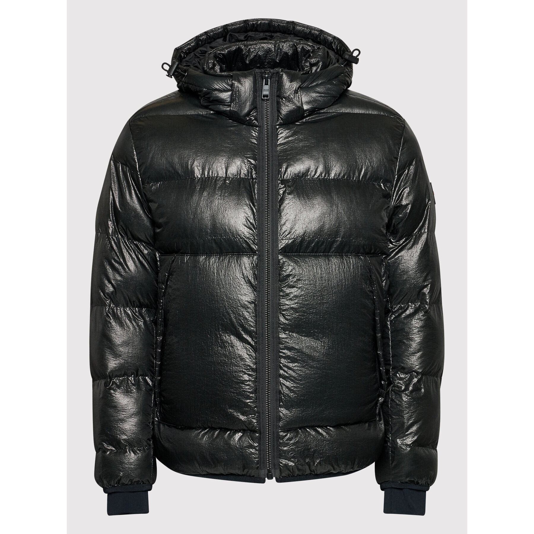 Boss Пухено яке Omnio-D 50460751 Черен Regular Fit - Pepit.bg