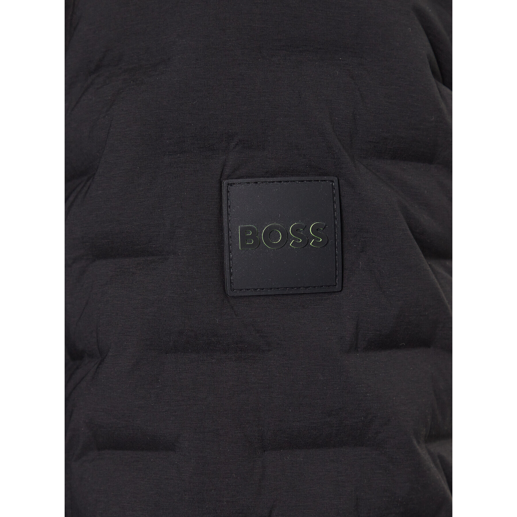 Boss Пухено яке 50491911 Черен Regular Fit - Pepit.bg