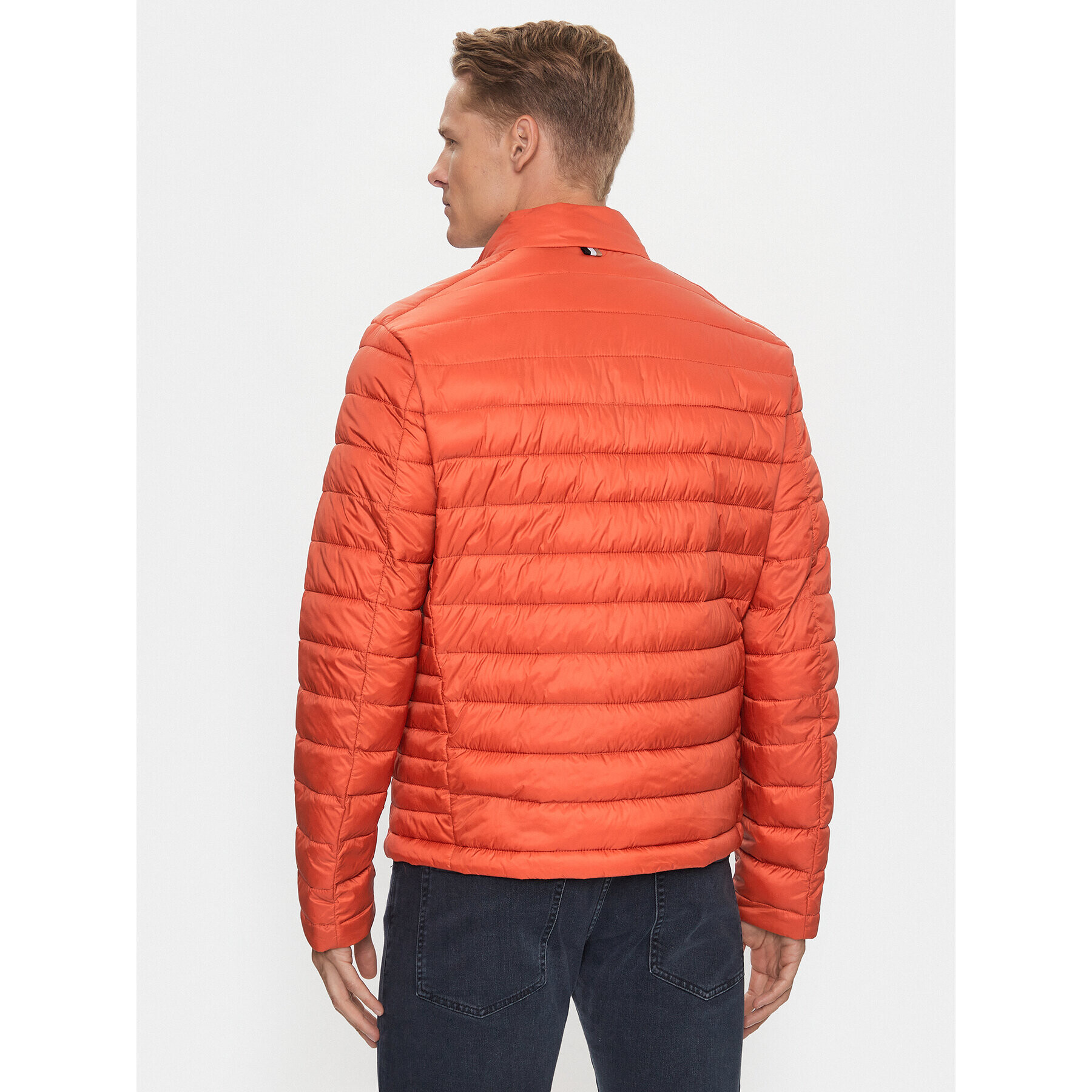 Boss Пухено яке Calanos 50481548 Оранжев Regular Fit - Pepit.bg