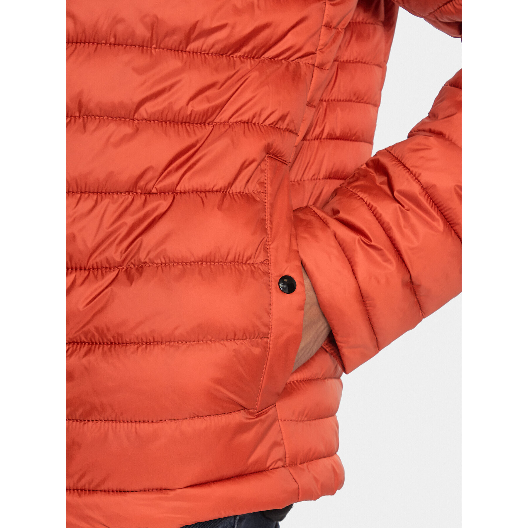 Boss Пухено яке Calanos 50481548 Оранжев Regular Fit - Pepit.bg
