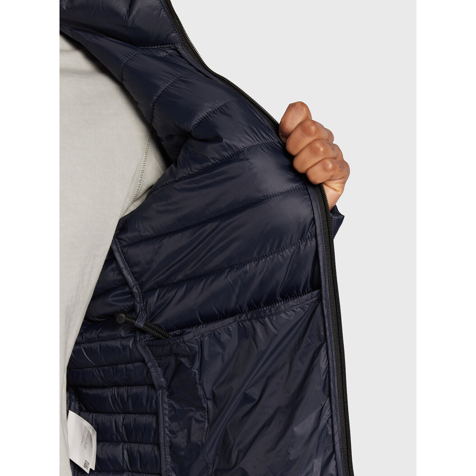 Boss Пухено яке Calanos 50481548 Тъмносин Regular Fit - Pepit.bg