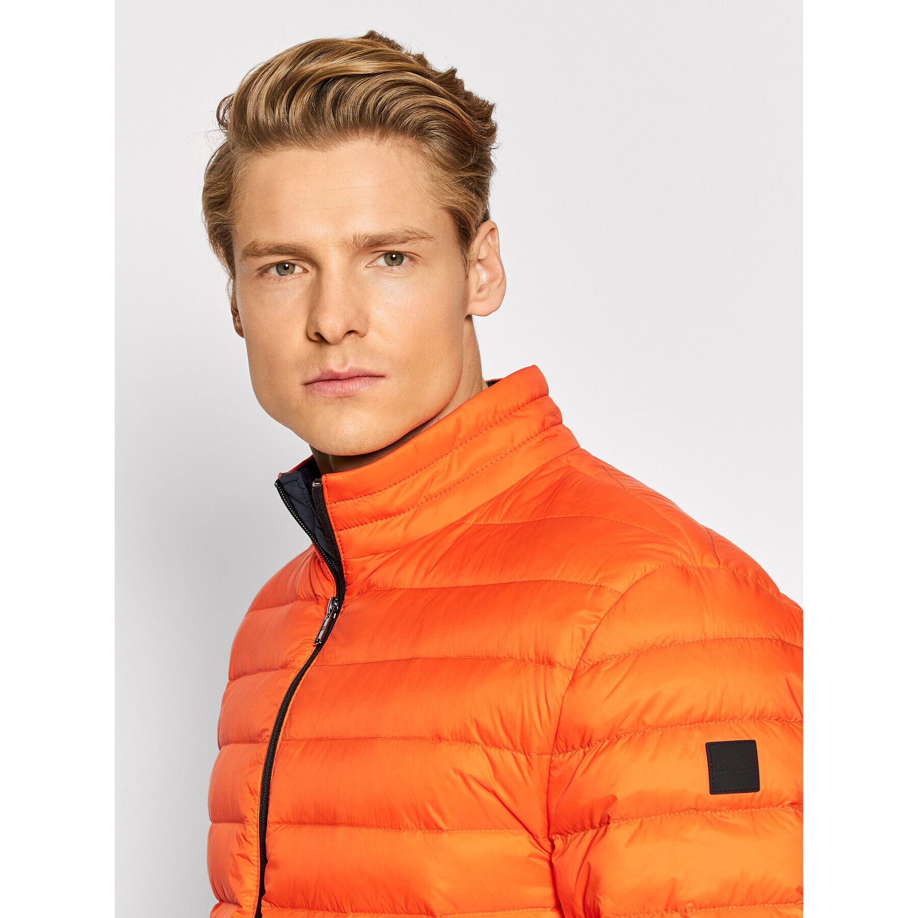 Boss Пухено яке Chorus 50448695 Оранжев Regular Fit - Pepit.bg