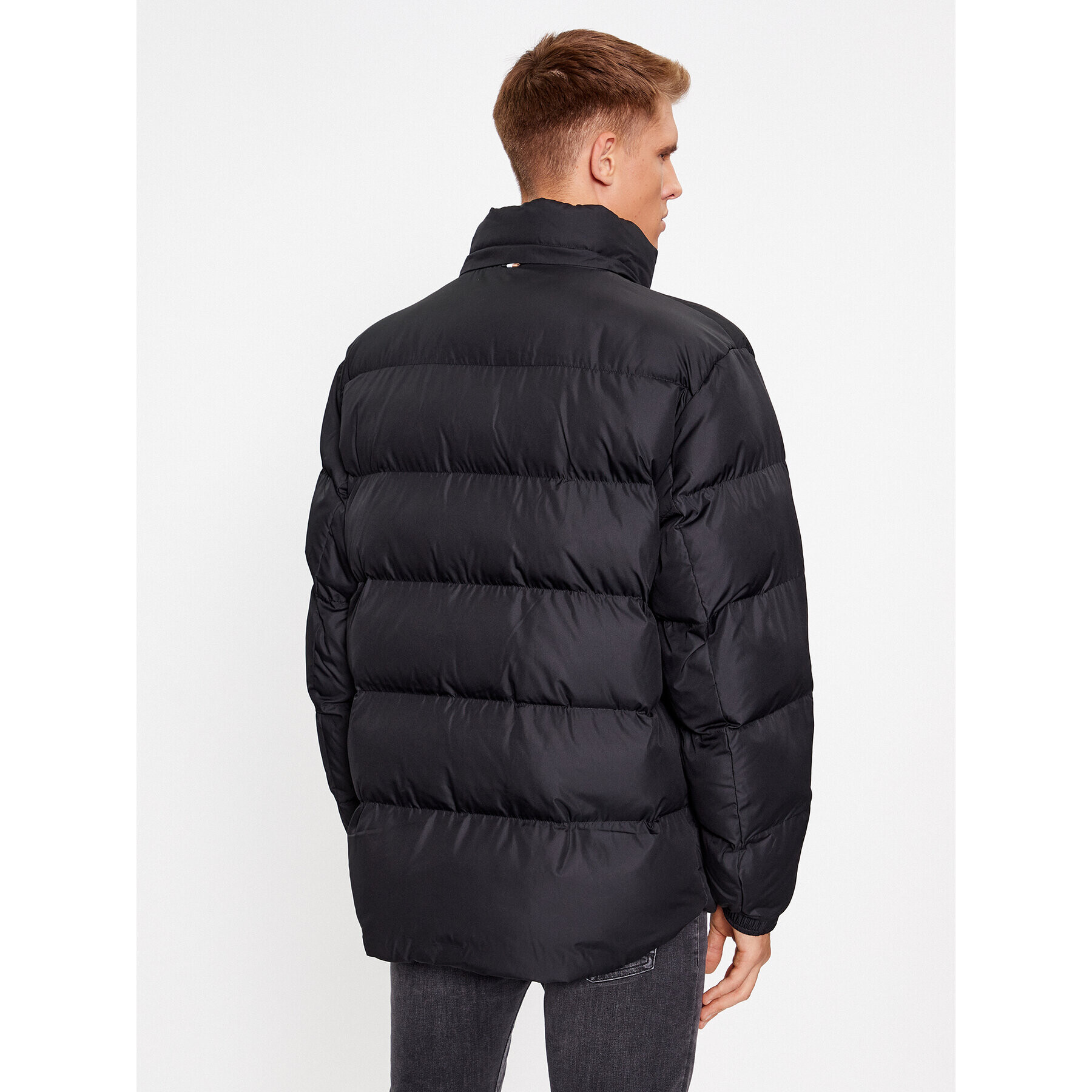 Boss Пухено яке Corbinian 50497836 Черен Regular Fit - Pepit.bg