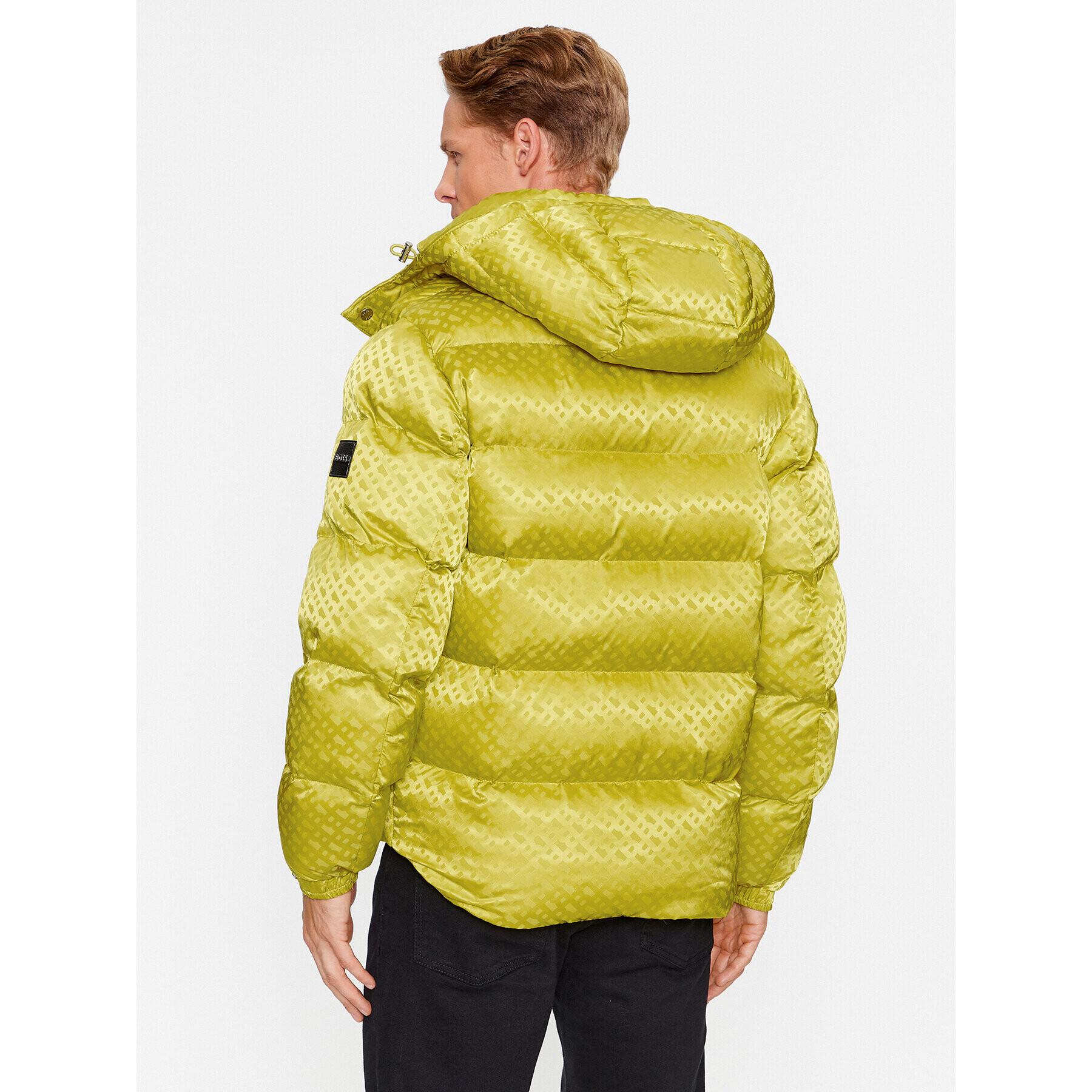 Boss Пухено яке Corbinian1 50499813 Зелен Regular Fit - Pepit.bg