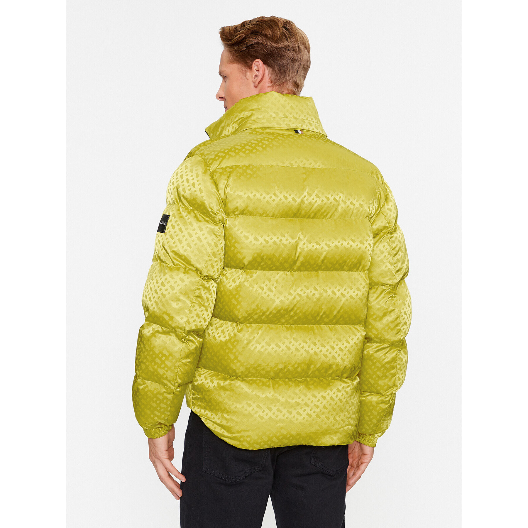Boss Пухено яке Corbinian1 50499813 Зелен Regular Fit - Pepit.bg
