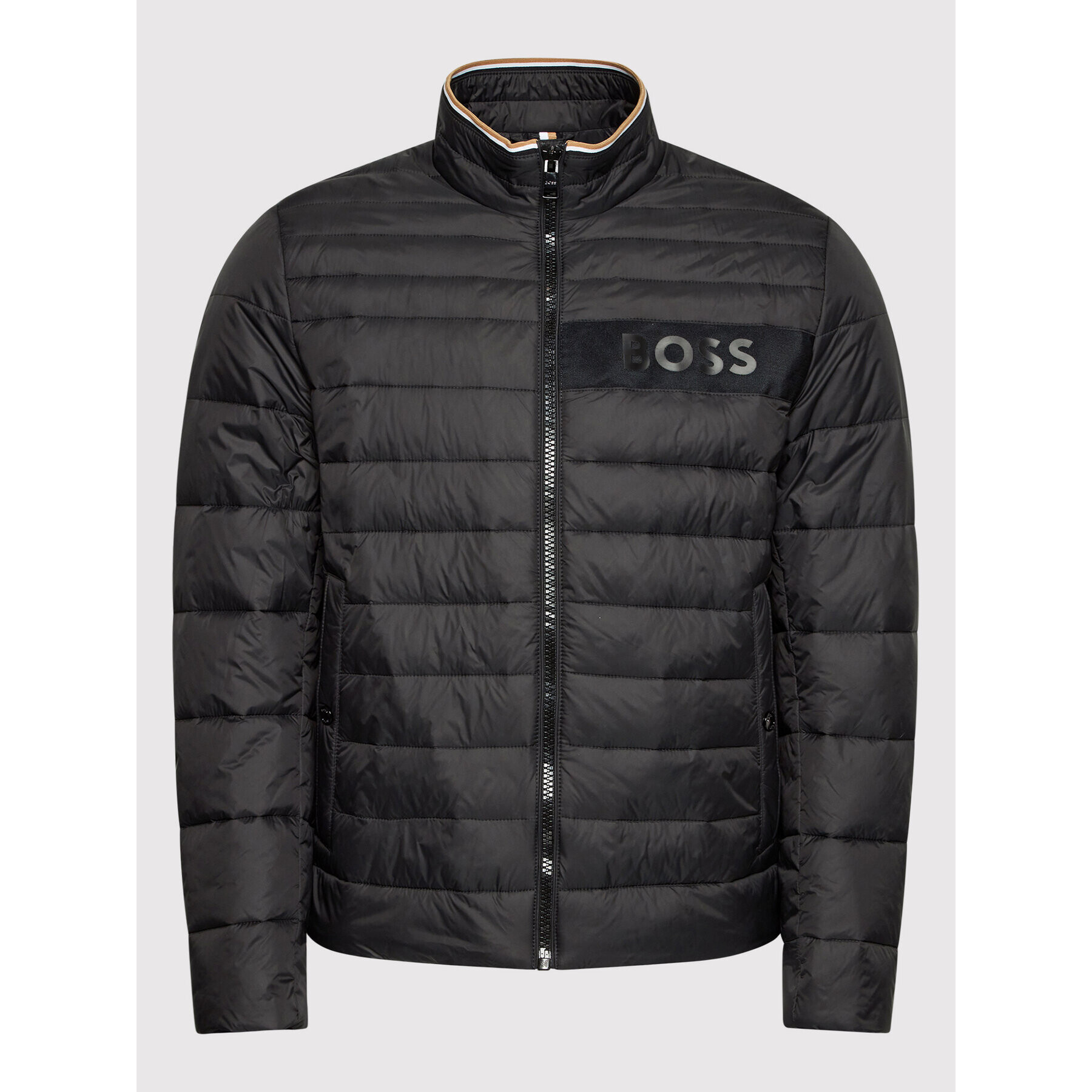 Boss Пухено яке Darolus 50464308 Черен Regular Fit - Pepit.bg