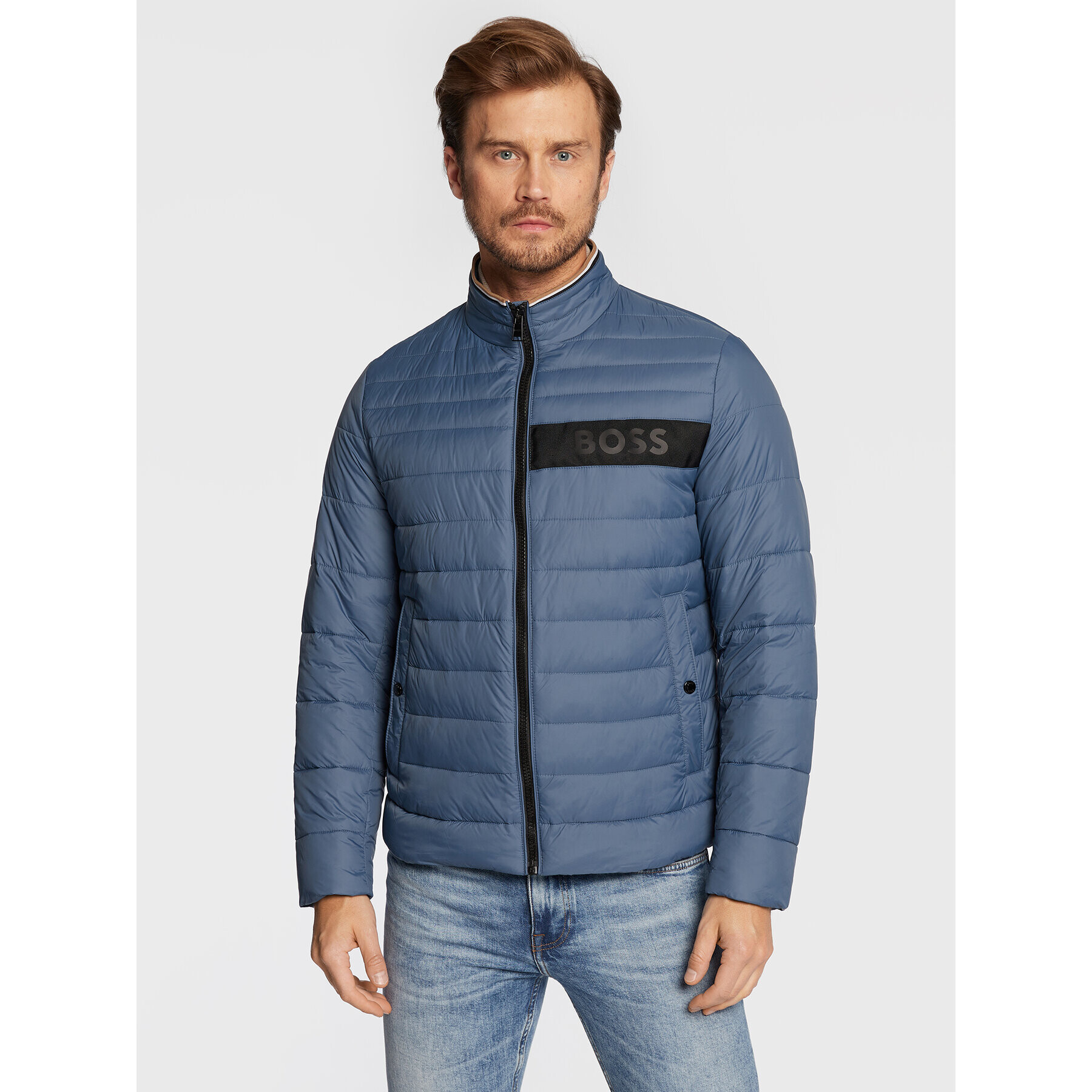 Boss Пухено яке Darolus 50464308 Син Regular Fit - Pepit.bg