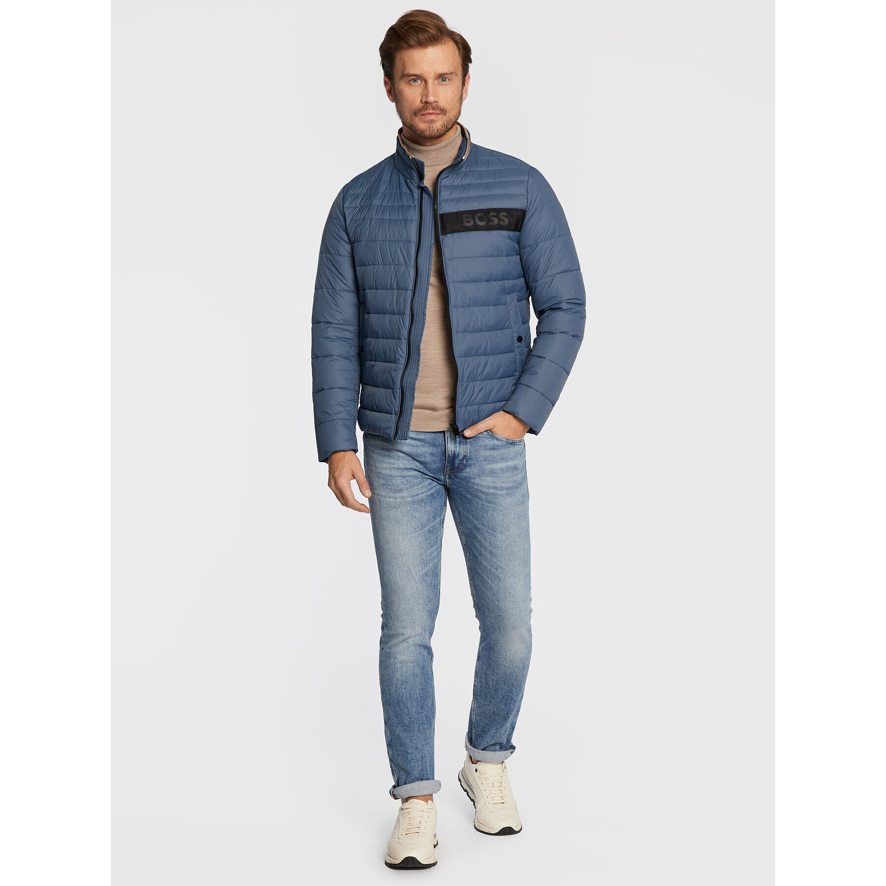 Boss Пухено яке Darolus 50464308 Син Regular Fit - Pepit.bg