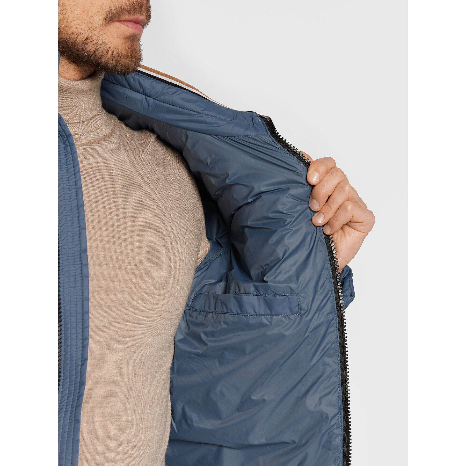 Boss Пухено яке Darolus 50464308 Син Regular Fit - Pepit.bg