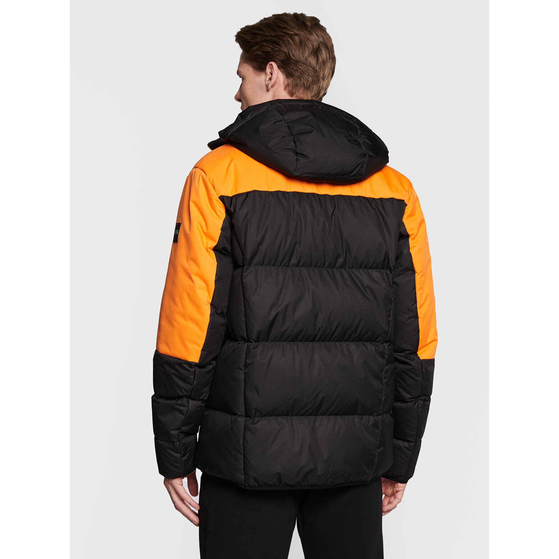 Boss Пухено яке J_Hamar 50476274 Черен Regular Fit - Pepit.bg