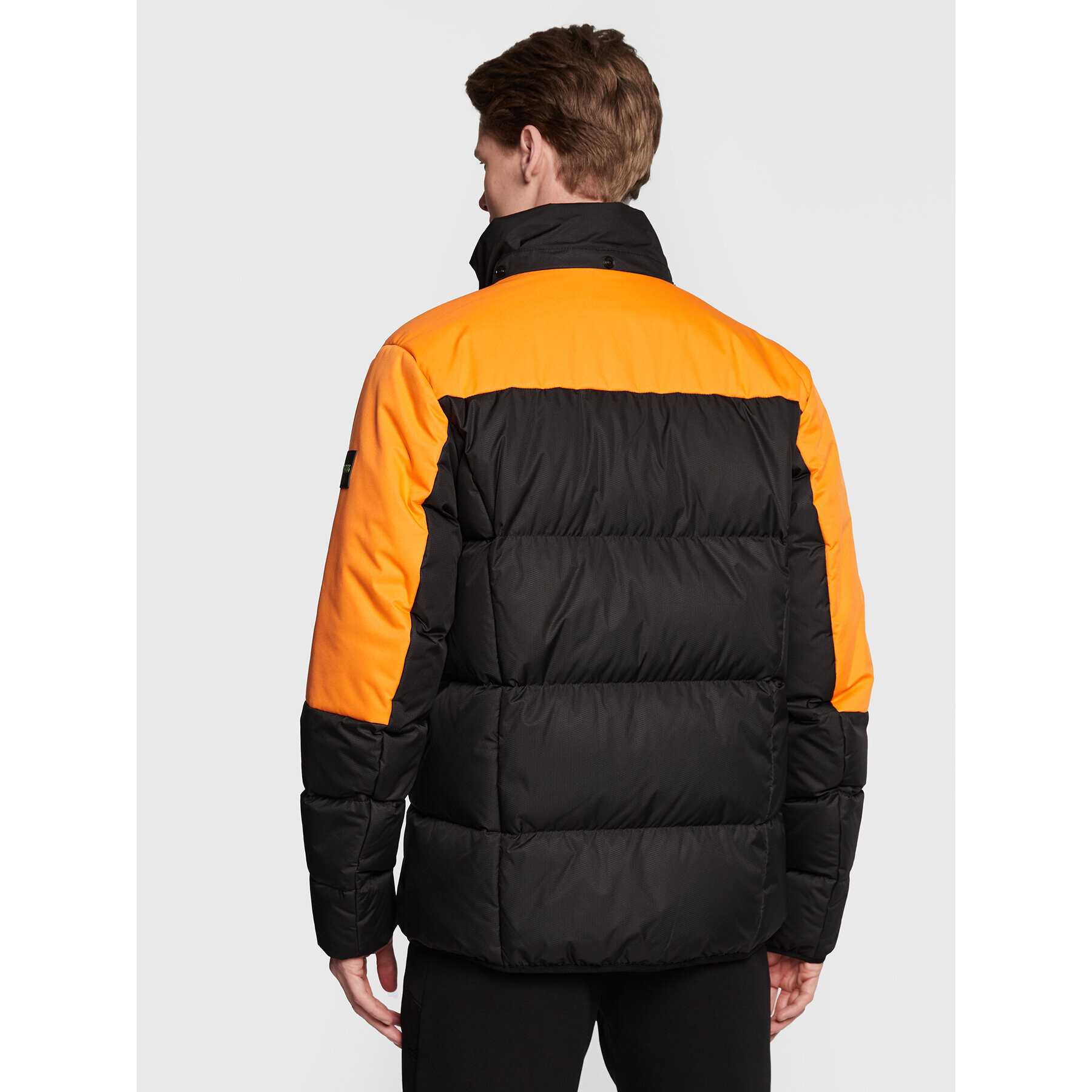Boss Пухено яке J_Hamar 50476274 Черен Regular Fit - Pepit.bg