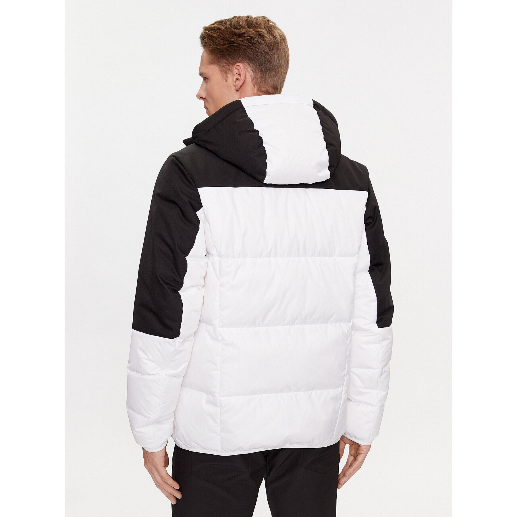 Boss Пухено яке J_Hamar1 50497558 Бял Regular Fit - Pepit.bg