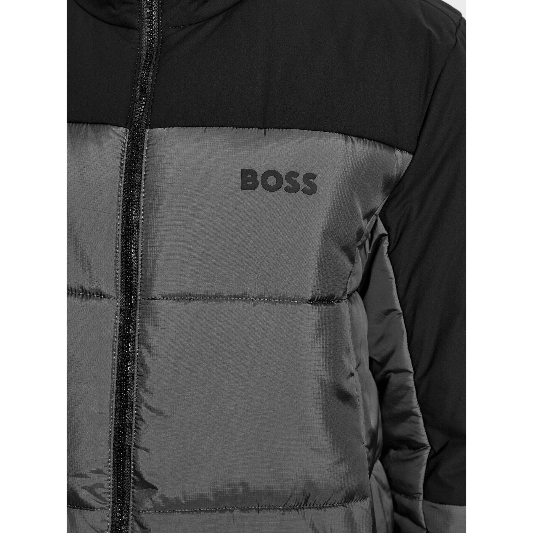 Boss Пухено яке J_Hamar2 50497559 Сив Regular Fit - Pepit.bg