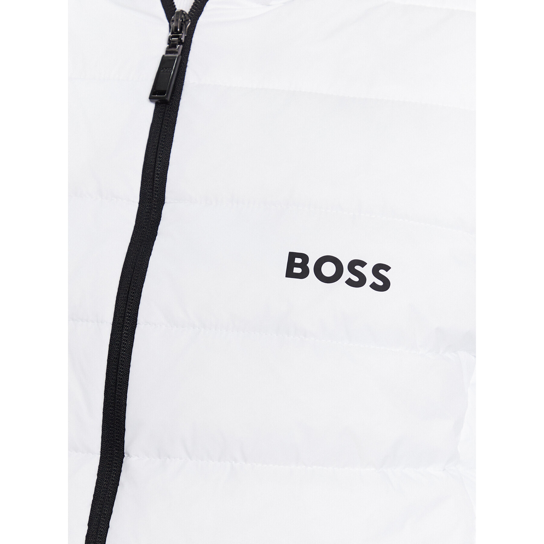 Boss Пухено яке J_Thor 50472472 Бял Regular Fit - Pepit.bg