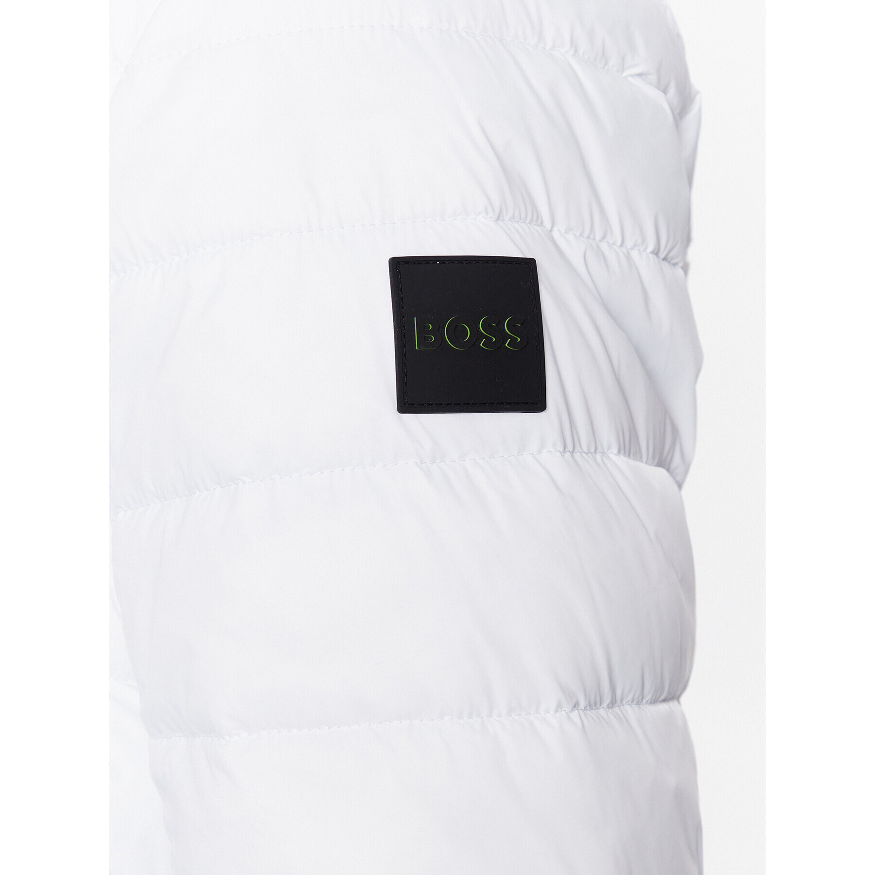 Boss Пухено яке J_Thor 50472472 Бял Regular Fit - Pepit.bg