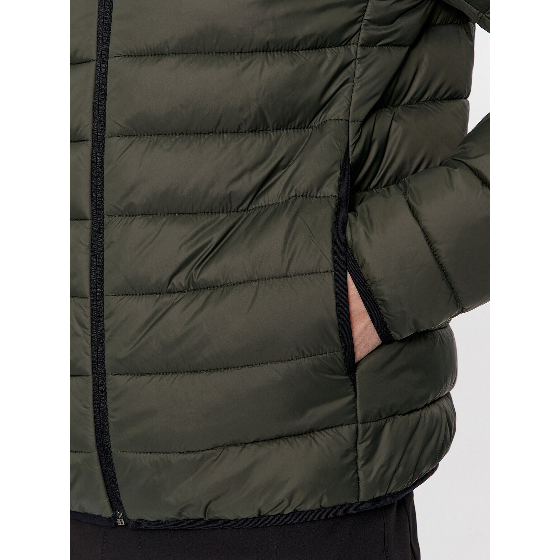 Boss Пухено яке J_Thor 50472472 Зелен Regular Fit - Pepit.bg