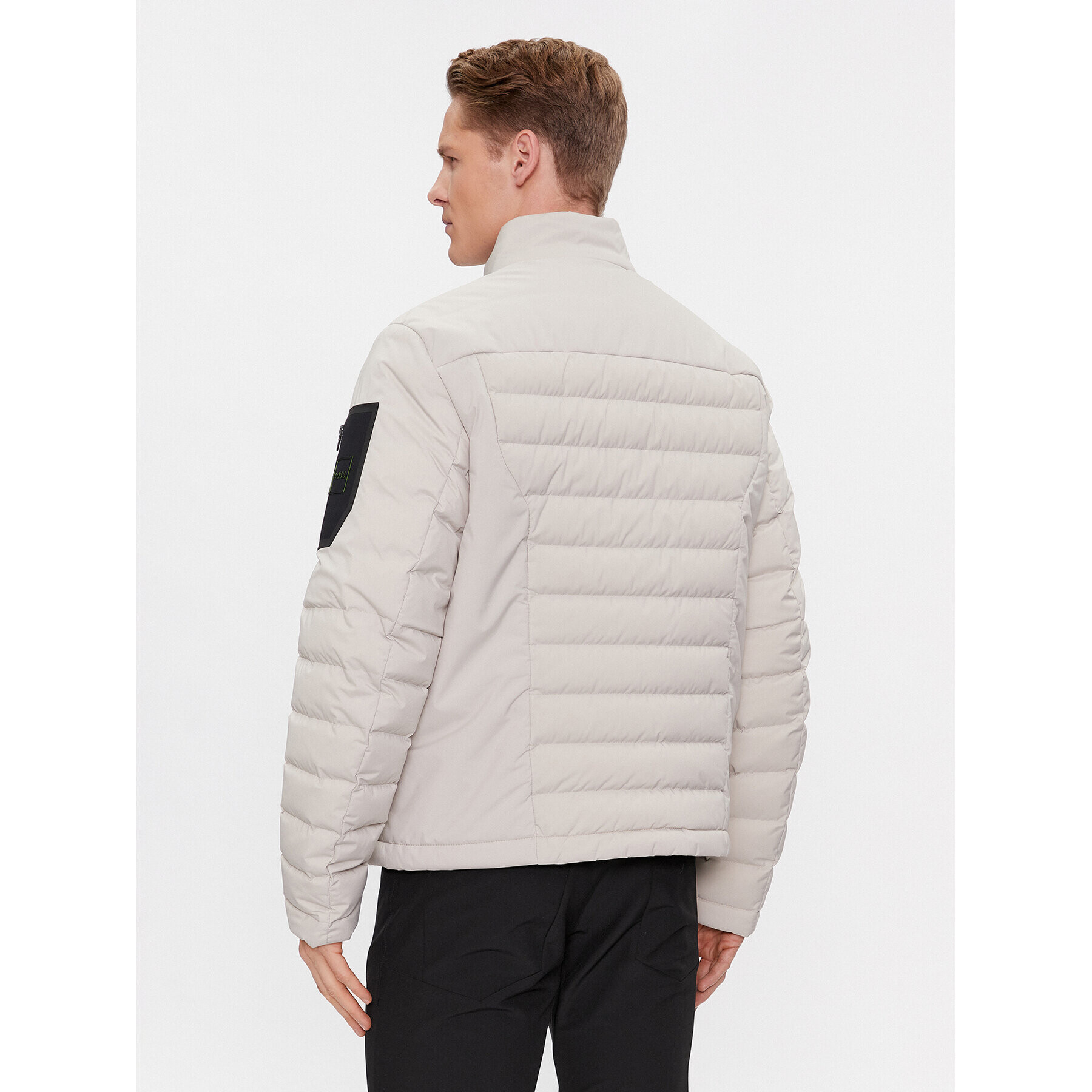 Boss Пухено яке J_Titanium 50505233 Бежов Regular Fit - Pepit.bg