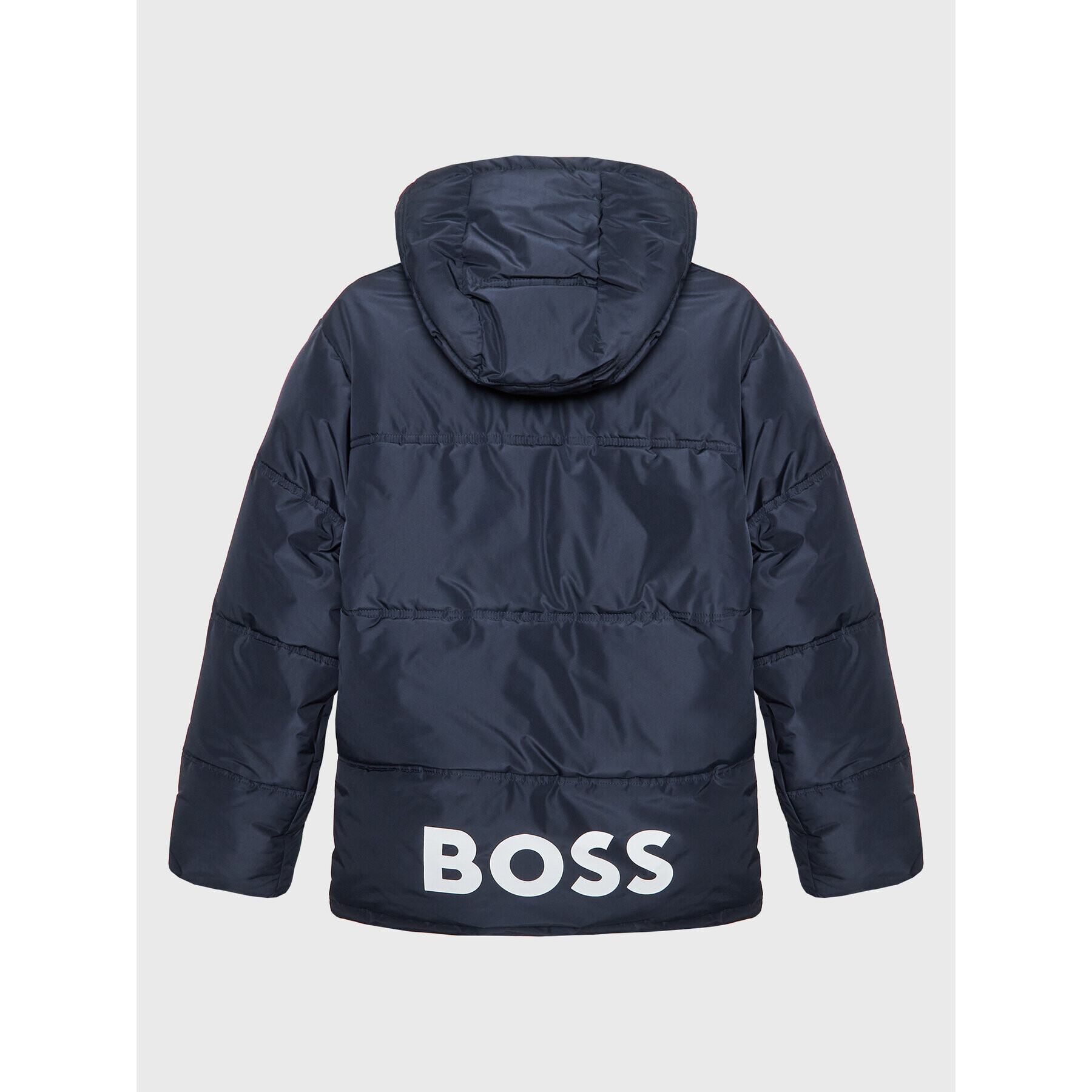 Boss Пухено яке J26488 D Тъмносин Regular Fit - Pepit.bg