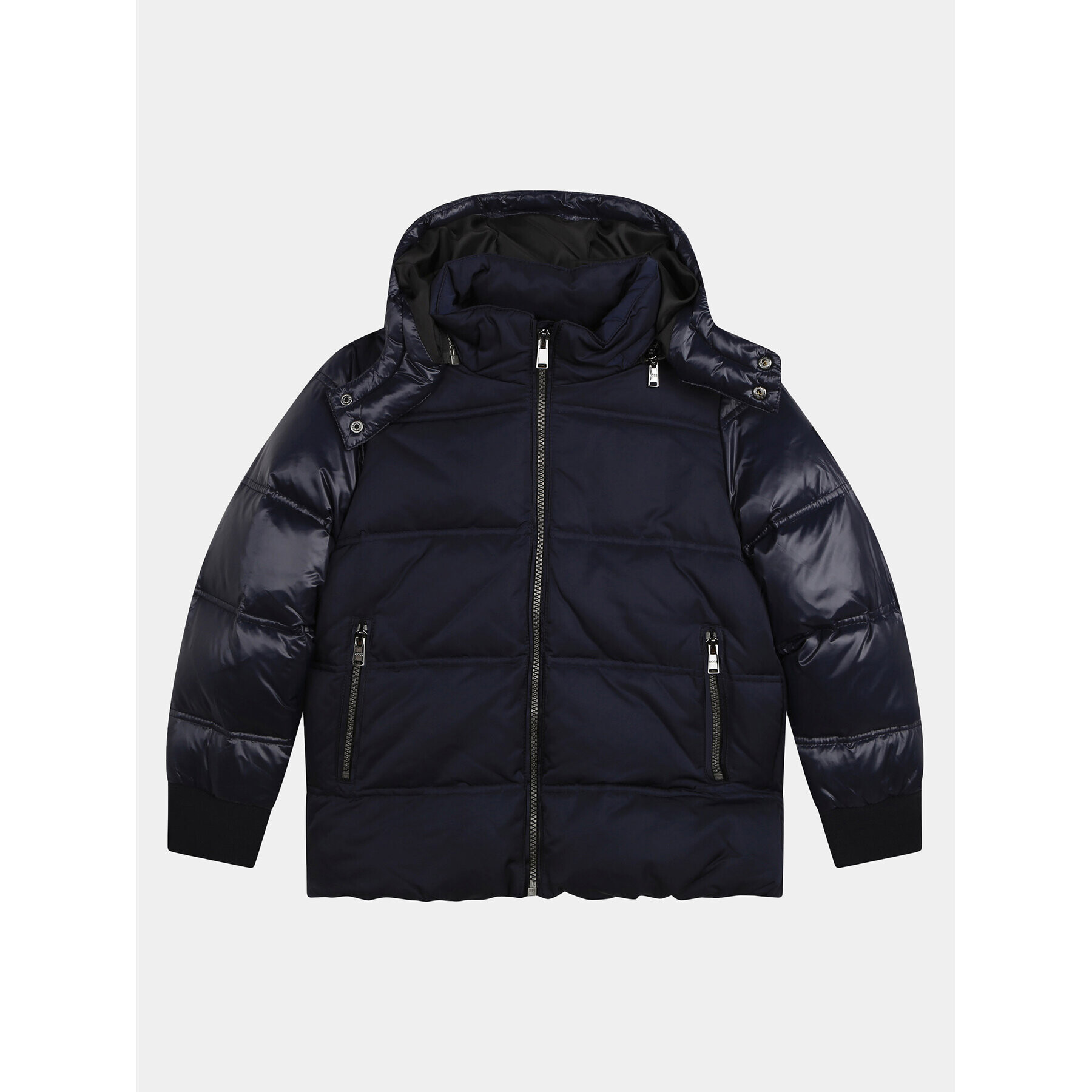 Boss Пухено яке J26525 D Син Regular Fit - Pepit.bg