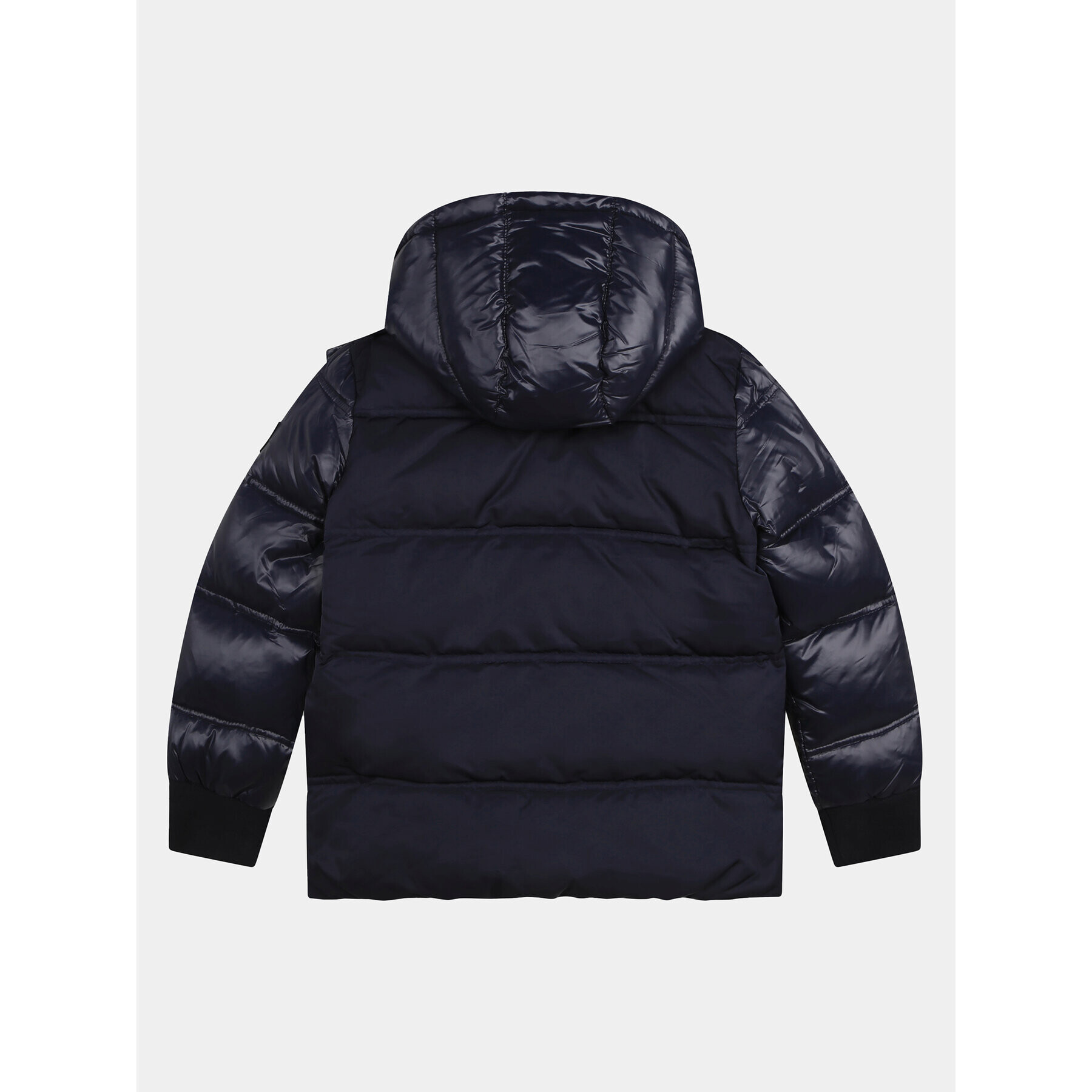 Boss Пухено яке J26525 D Син Regular Fit - Pepit.bg