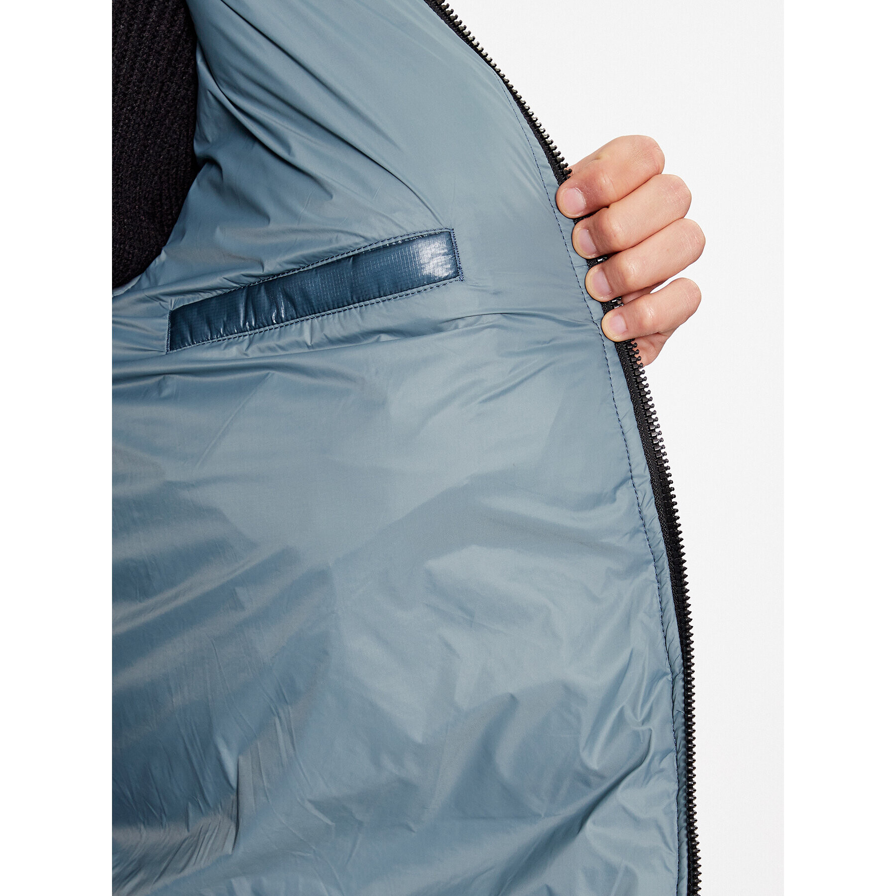 Boss Пухено яке Okobra 50498234 Зелен Regular Fit - Pepit.bg